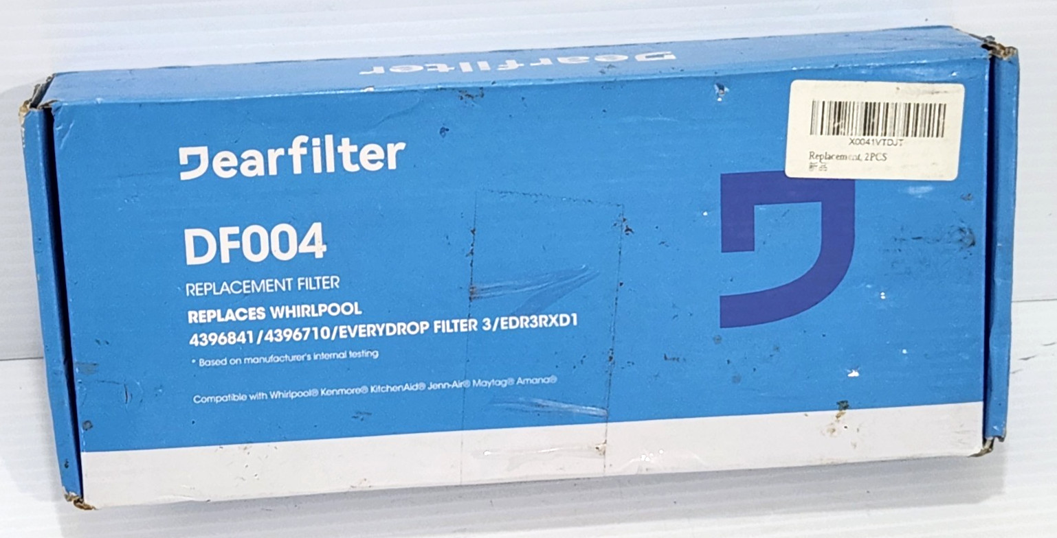 Dearfilter DF004 Replacement Filters Replaces EDR3RXD1 4396841 4396710 2 Pack