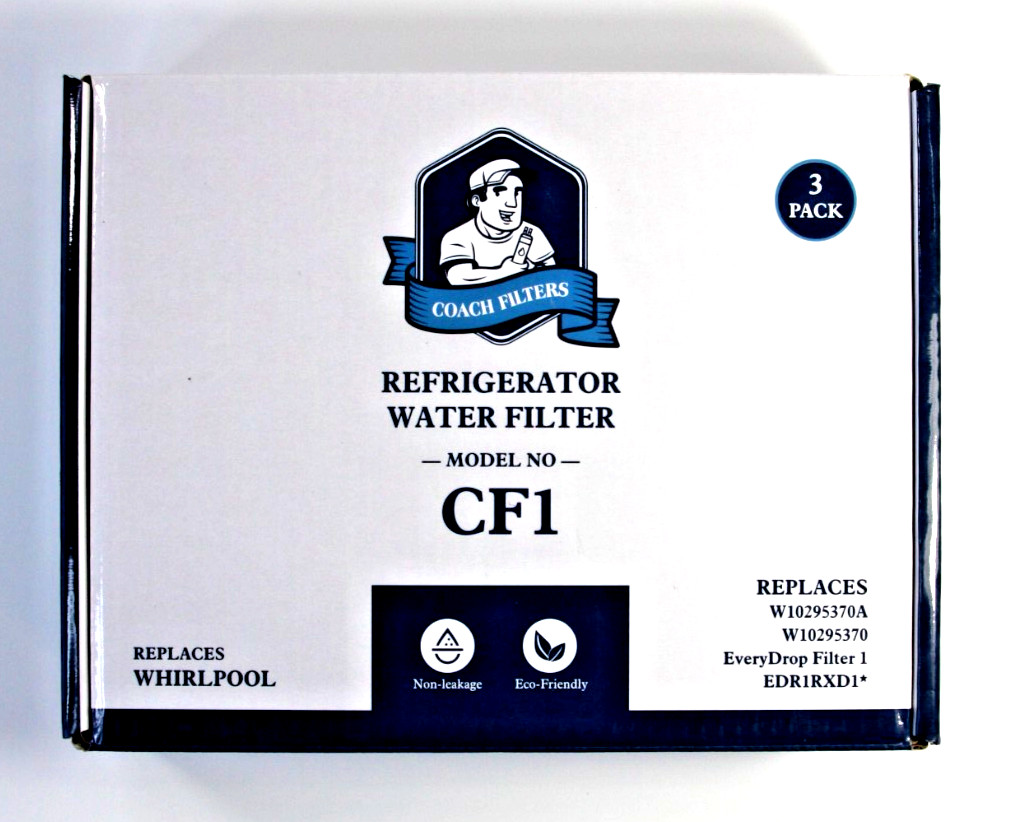 3 Pck Fridge Filter EDR1RXD1, W10295370A, Filter 1, 46-9081, 46-9930, KAD1RXD1