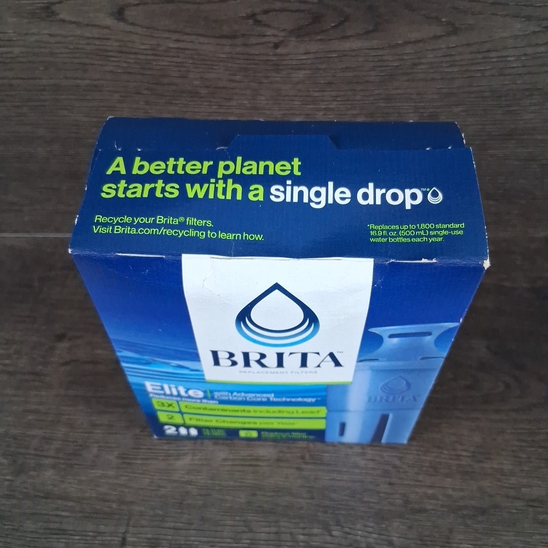 Brita Longlast Replacement Filters for Pitchers Dispensers – 2 Count