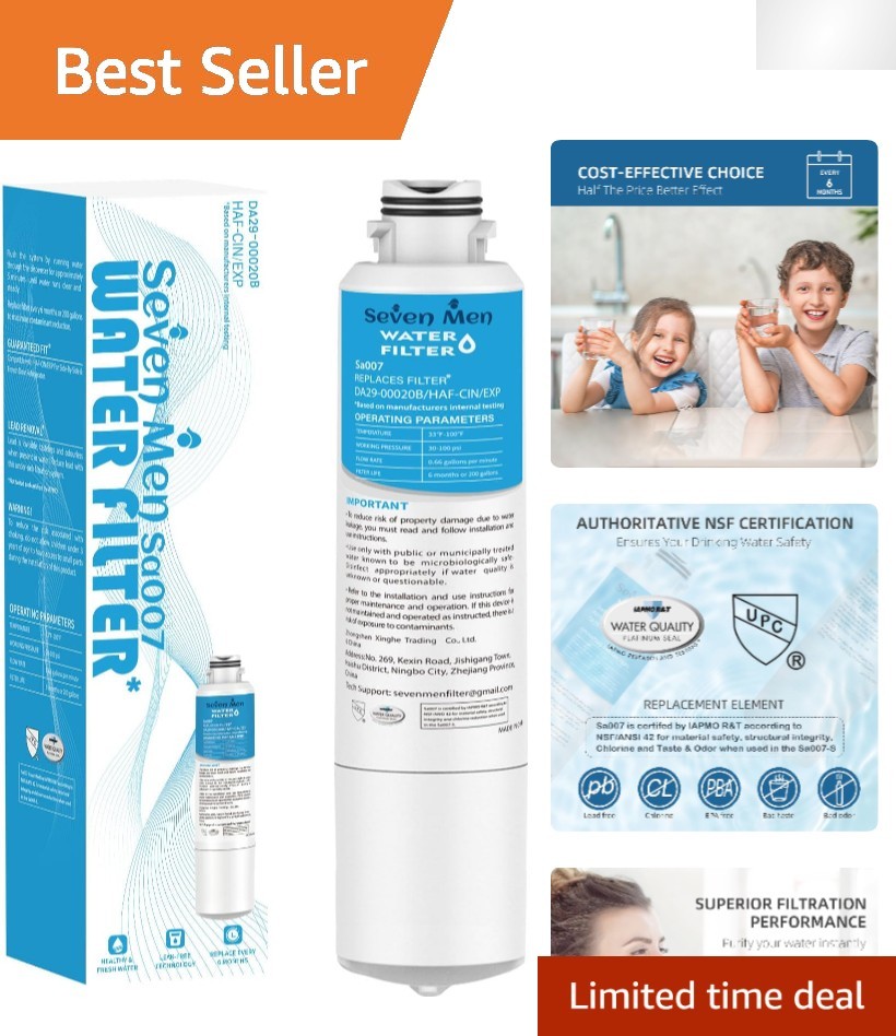 Coconut Carbon DA29-00020B Water Filter – Fits Various Samsung Models