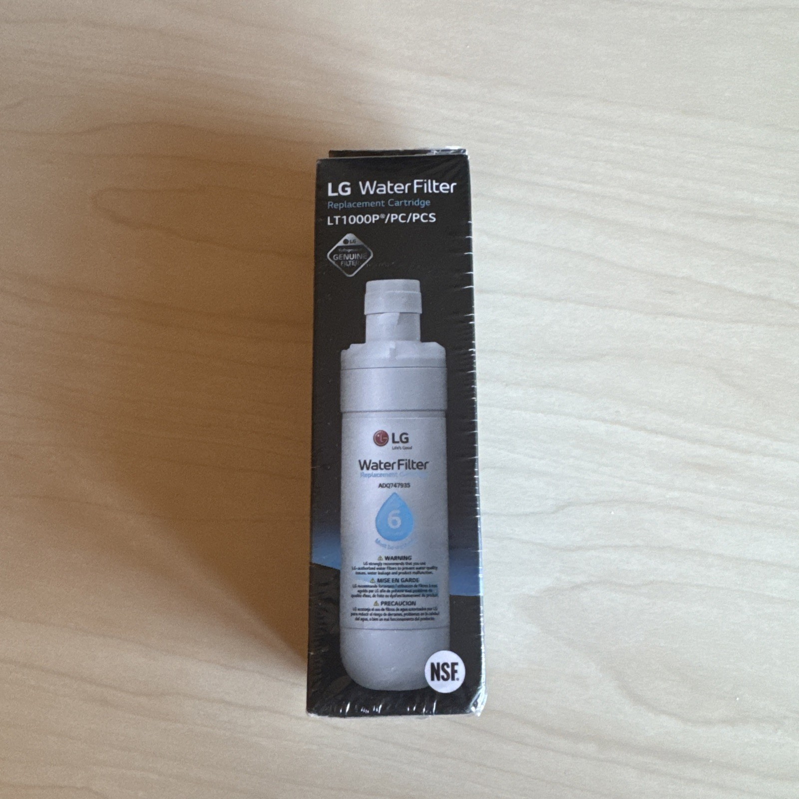 LG LT1000P 6 Month Refrigerator Replacement Water Filter NSF42 NSF53 NSF401