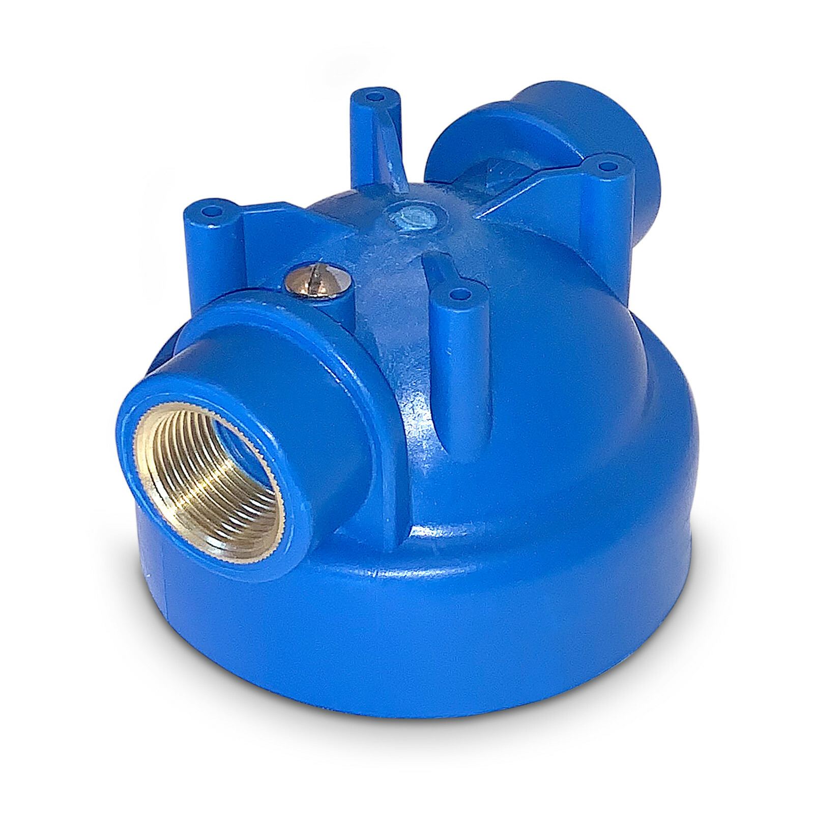 2 European Design Transparent Standard 10 inch Water Filter Housing, 3/4” Port