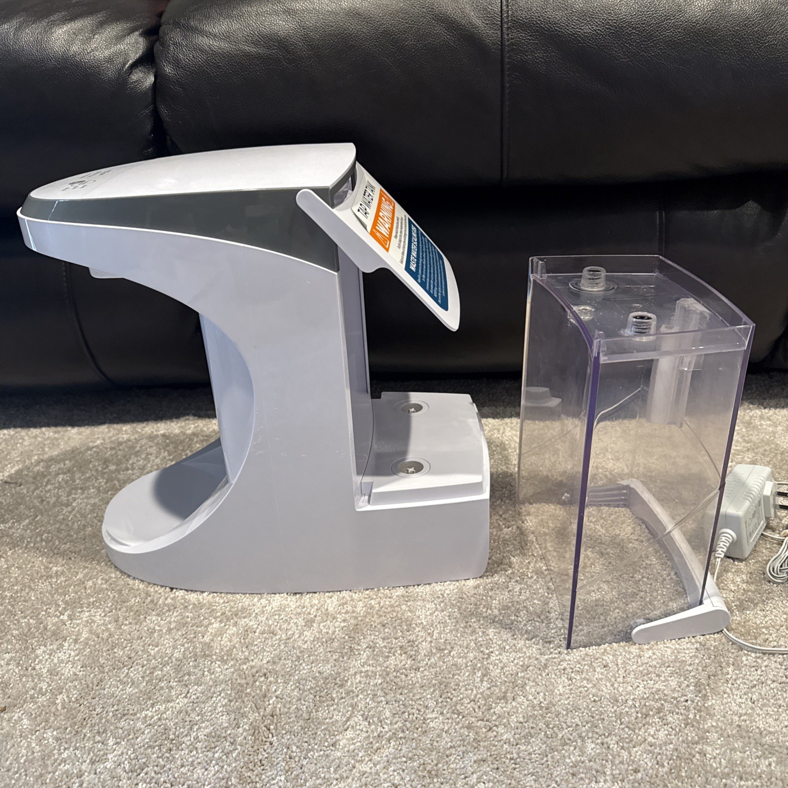 AQUATRU Carafe Countertop Reverse Osmosis Water Purifier No Filters AT100