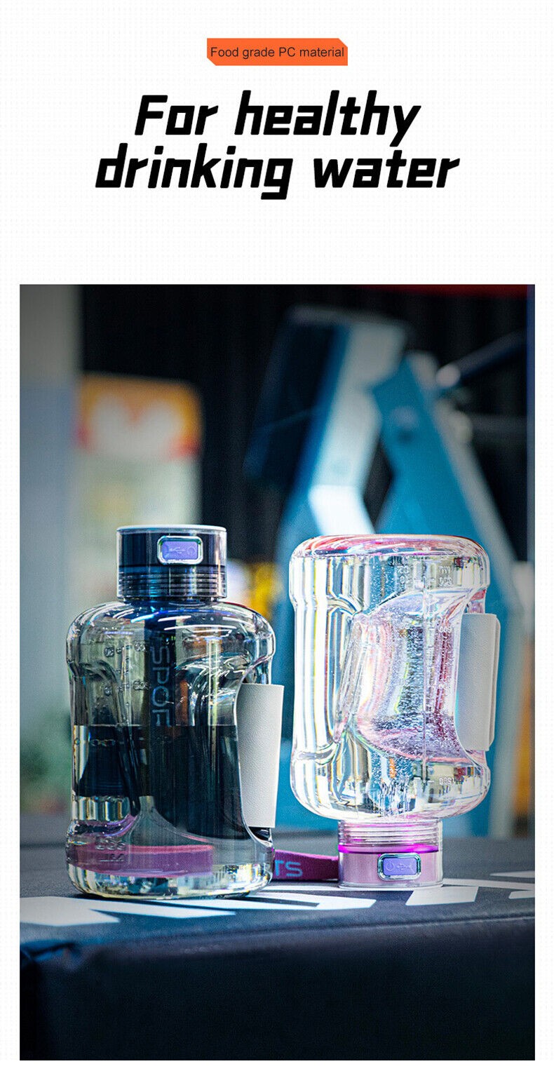 Hydrogen Water Bottle 1.5L Hydrogen Rich Portable Rich Hydrogen Water Generator