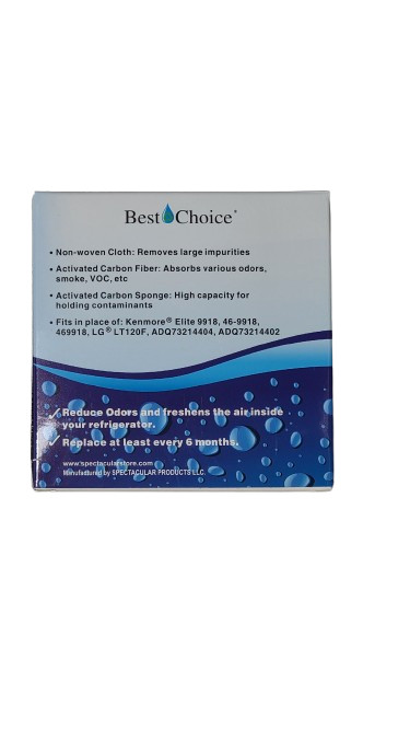 Best Choice BCF12 for LG LT120F Replacement Refrigerator Air Filter 1-Pack NEW!