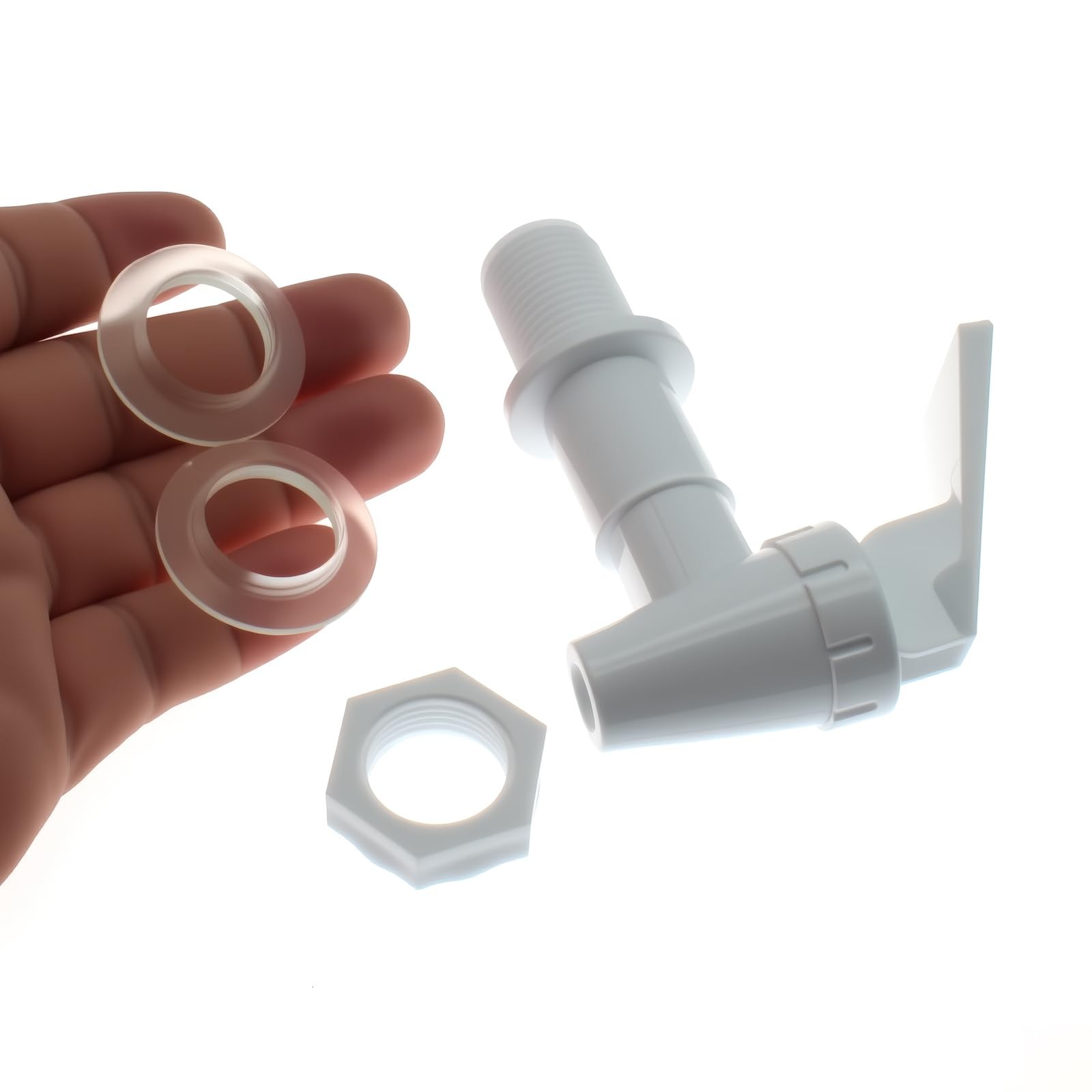 OZXNO 1 Pcs Replacement Water Cooler Faucet Dispenser Tap Set Valve White