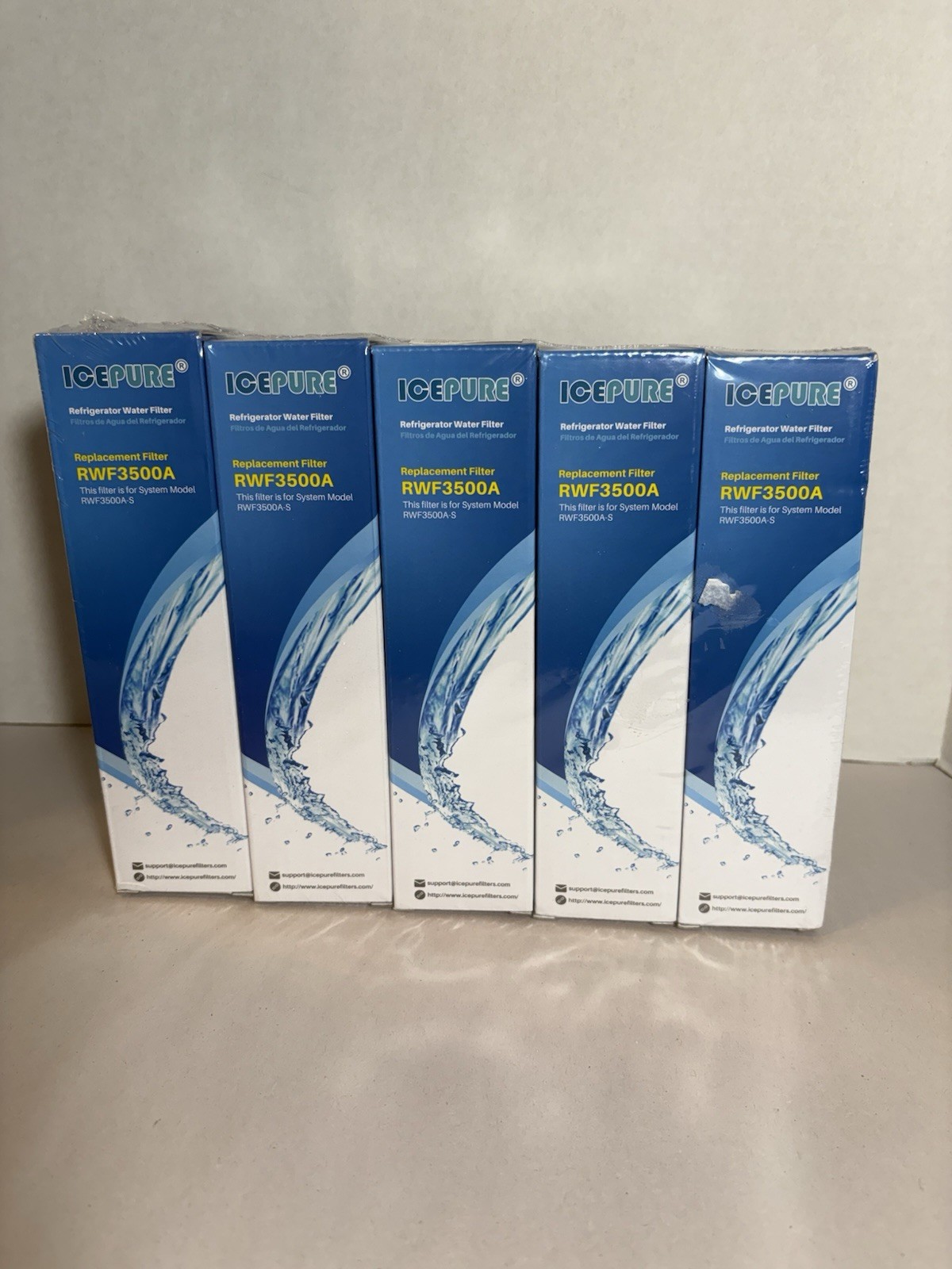 Water Filter LG LSXS26366S LG LT800P ADQ73613401 Icepure Brand 5 Pack