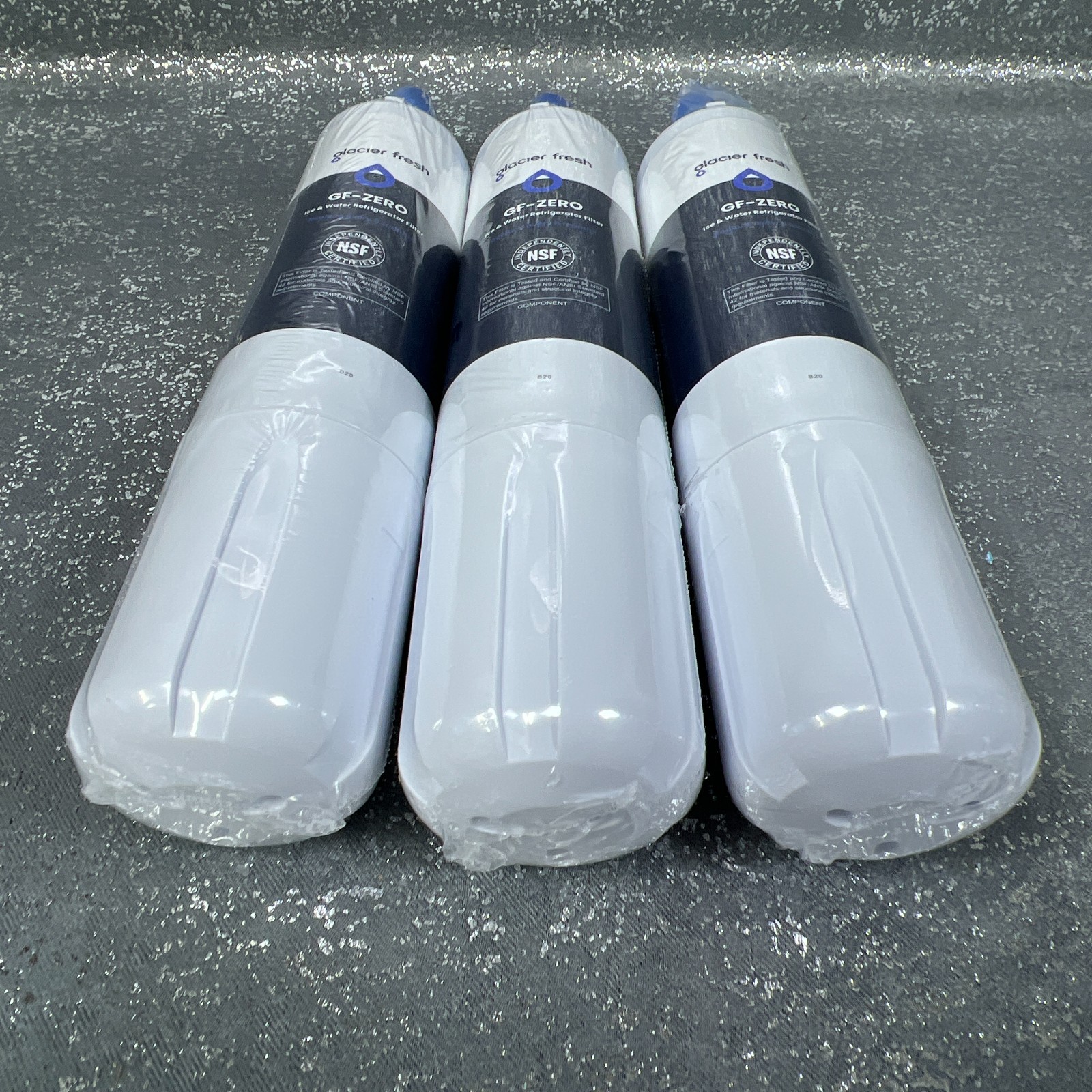 3 New Glacier Fresh GF-Zero Fits Sub-Zero Refrigerator Water Filter Sealed