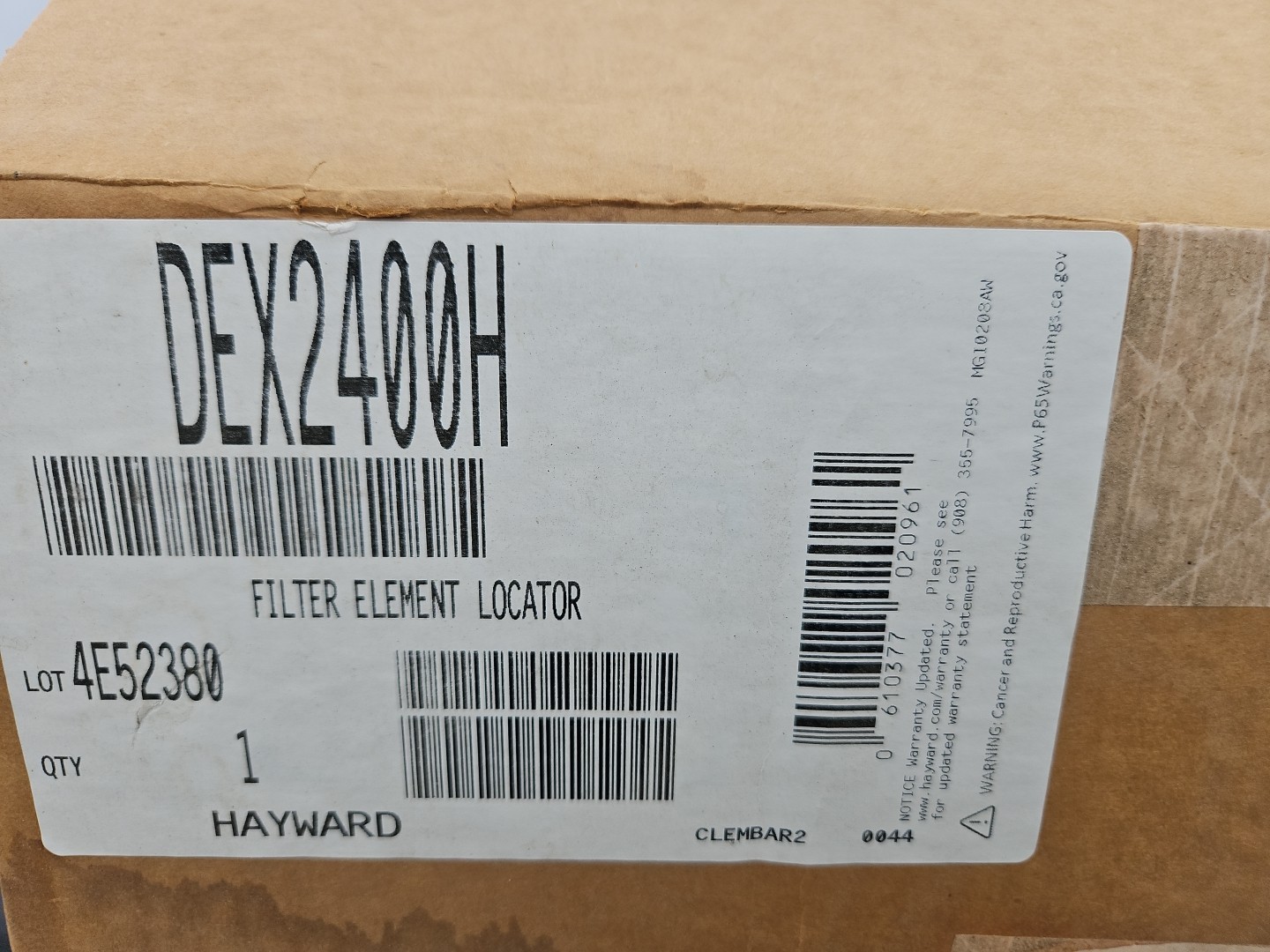 DEX2400H Filter Element Locator Replacement for Hayward ProGrid DE Filters, Hayw