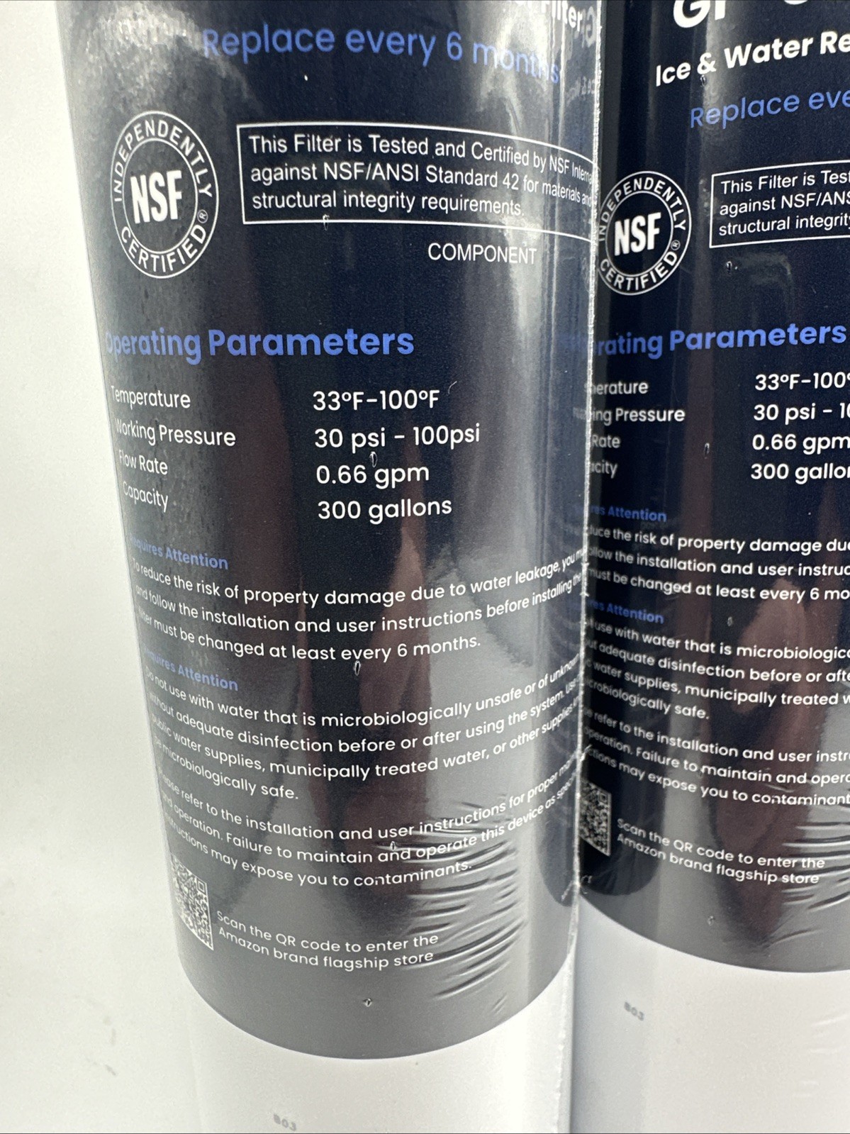 (5) GLACIER FRESH Replacement for Frigidaire ULTRAWF,Pure Source Ultra, Kenmore.