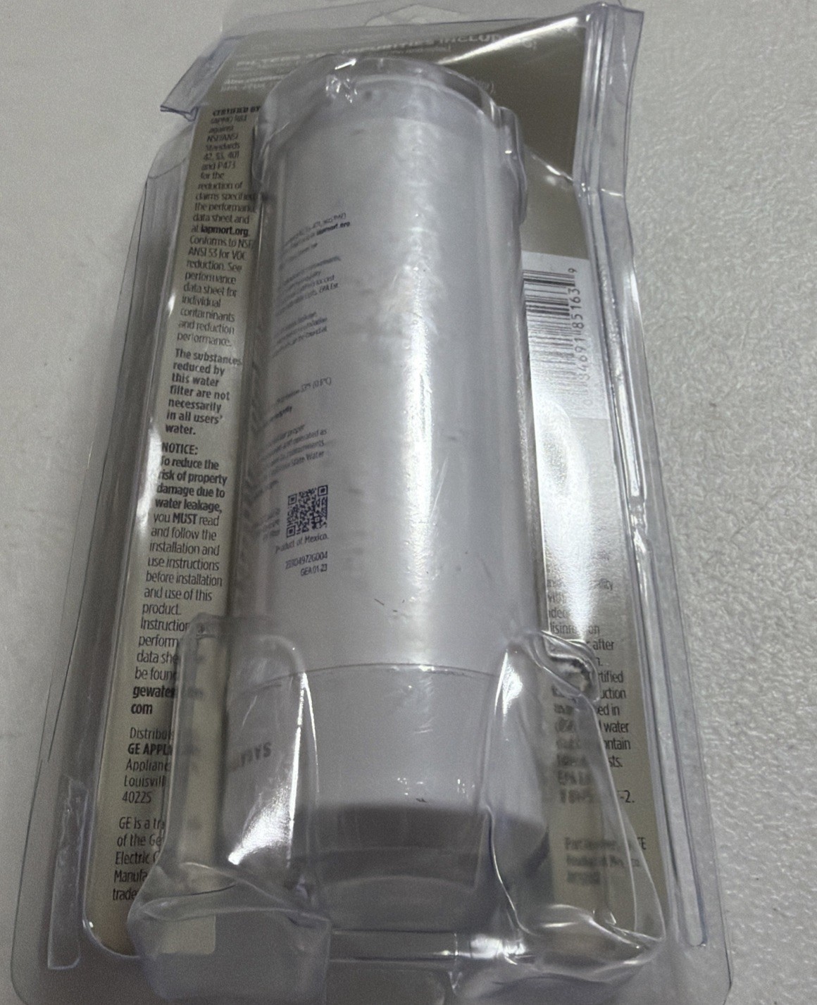 GE Genuine XWFE Refrigerator Water Filter for GE