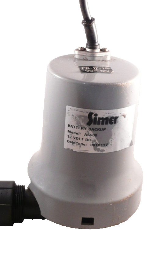 Simer A5500 Ace In The Hole Battery Backup 12 Volt DC Sump Pump