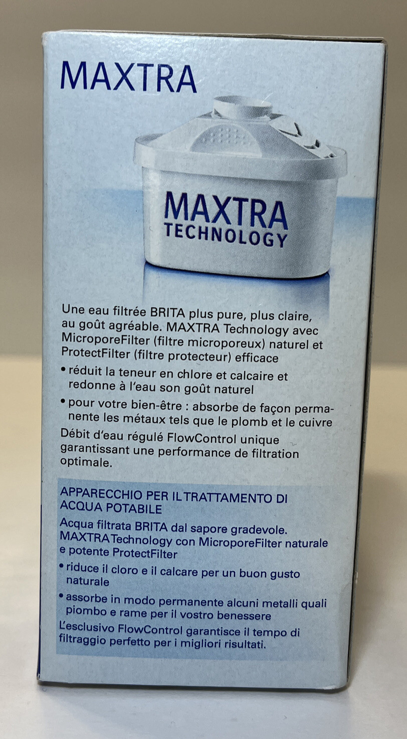 (2) 2 Packs for BRITA MAXTRA Water Filter Jug Replacement Carbon Water Filter