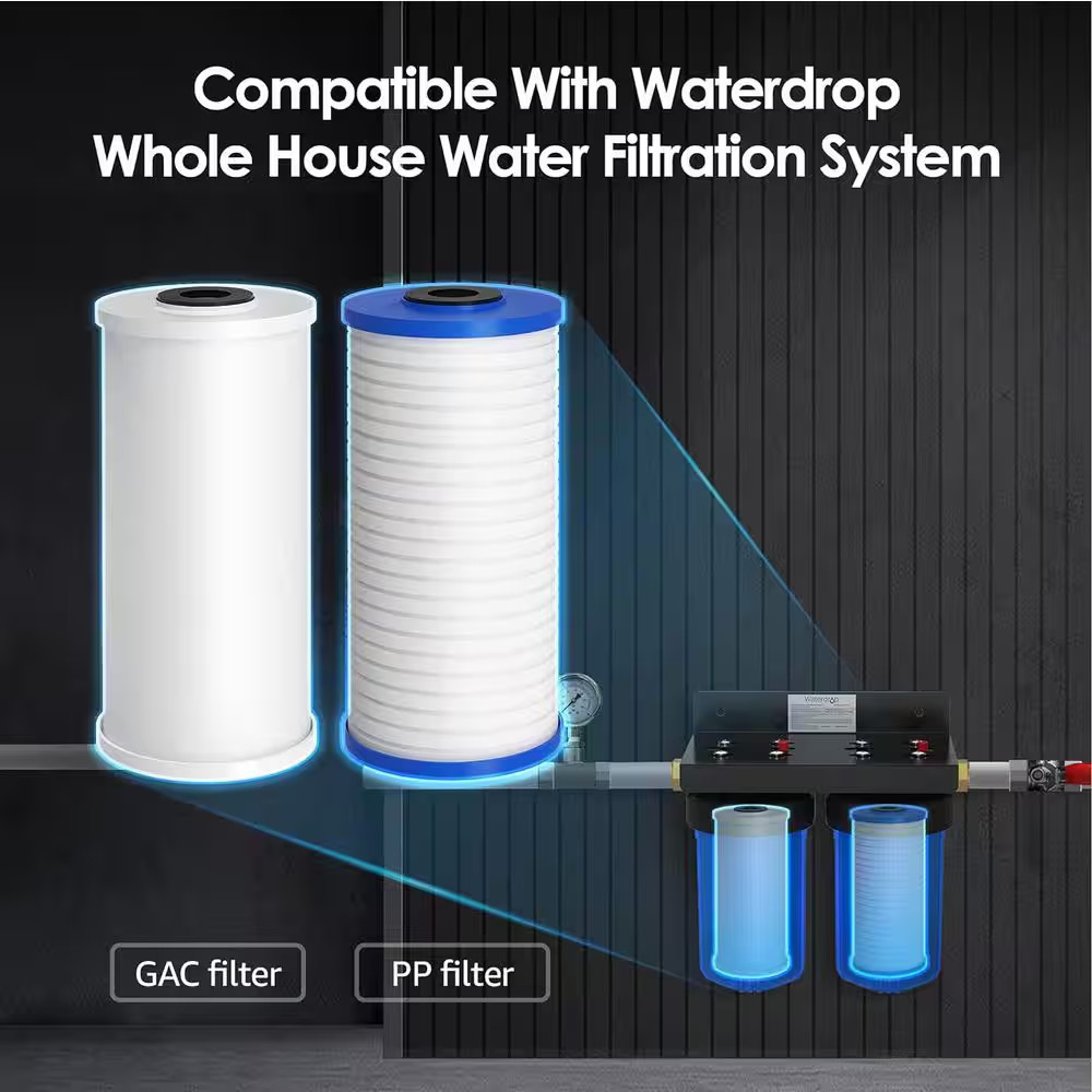 WD-WF10PG, FXHTC AP810 10 In. X 4.5 In. House Water Filter, Replacement GEFXHTC,