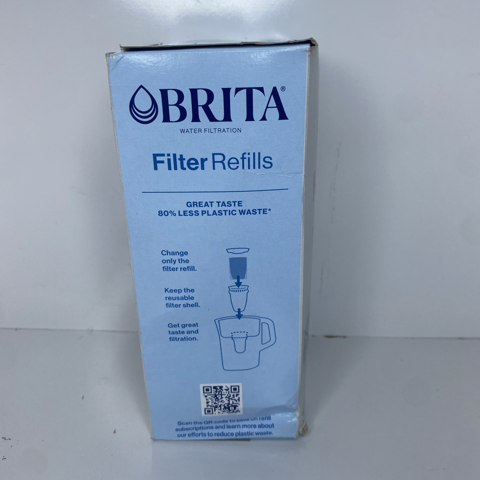 Brita Refillable Water Filter Refills, 3 Count