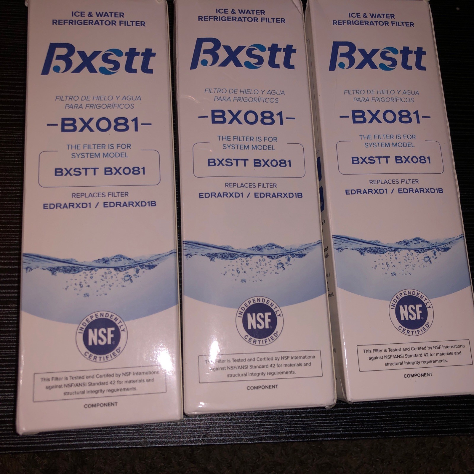 New #3 Pack EDRARXD1 EDRARXD1B Refrigerator Filter A – Sealed