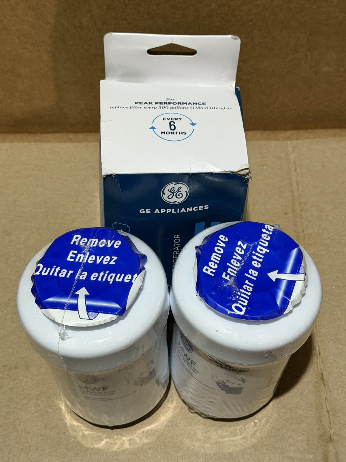 1 GE Appliances MWF Genuine OEM Refrigerator Smart Water Filter Replacement