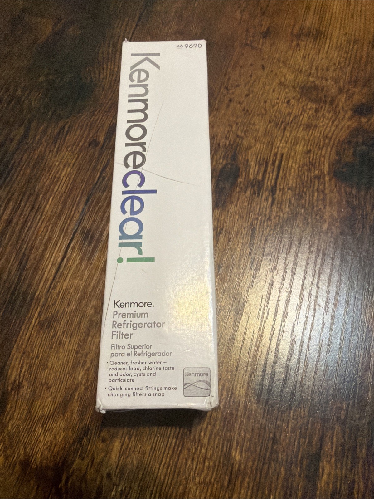 New 2 pcs Kenmore 46-9690 Refrigerator Water Filter KenmoreClear ADQ36006102