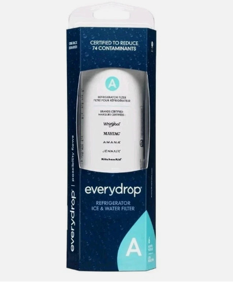 Everydrop by Whirlpool EDRARXD1 Refrigerator Water Filter A Genuine OEM Ice