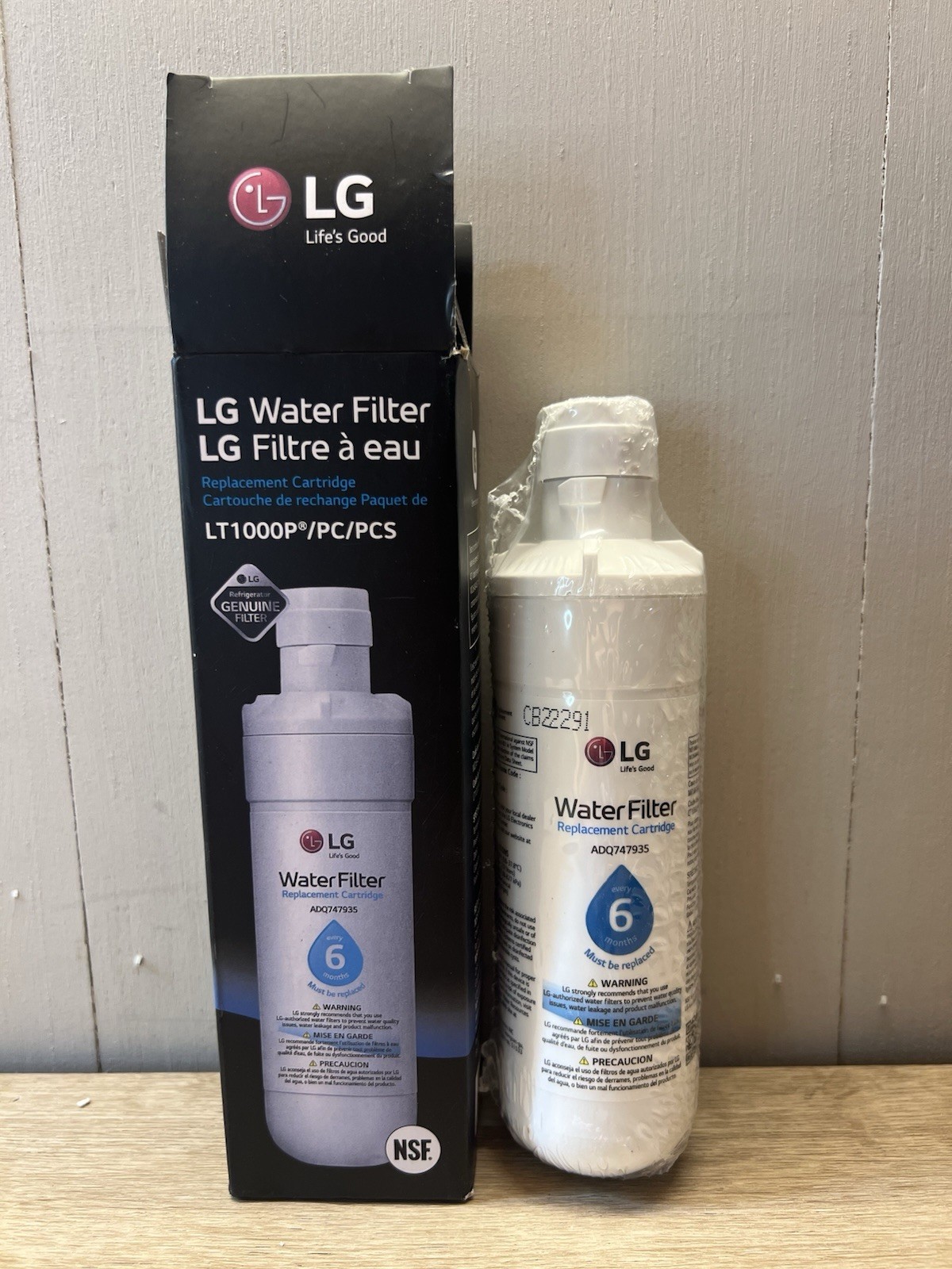 LG LT1000P Water Filter Replacement Cartridge LT1000PC/PCS OpenBox Sealed Filter