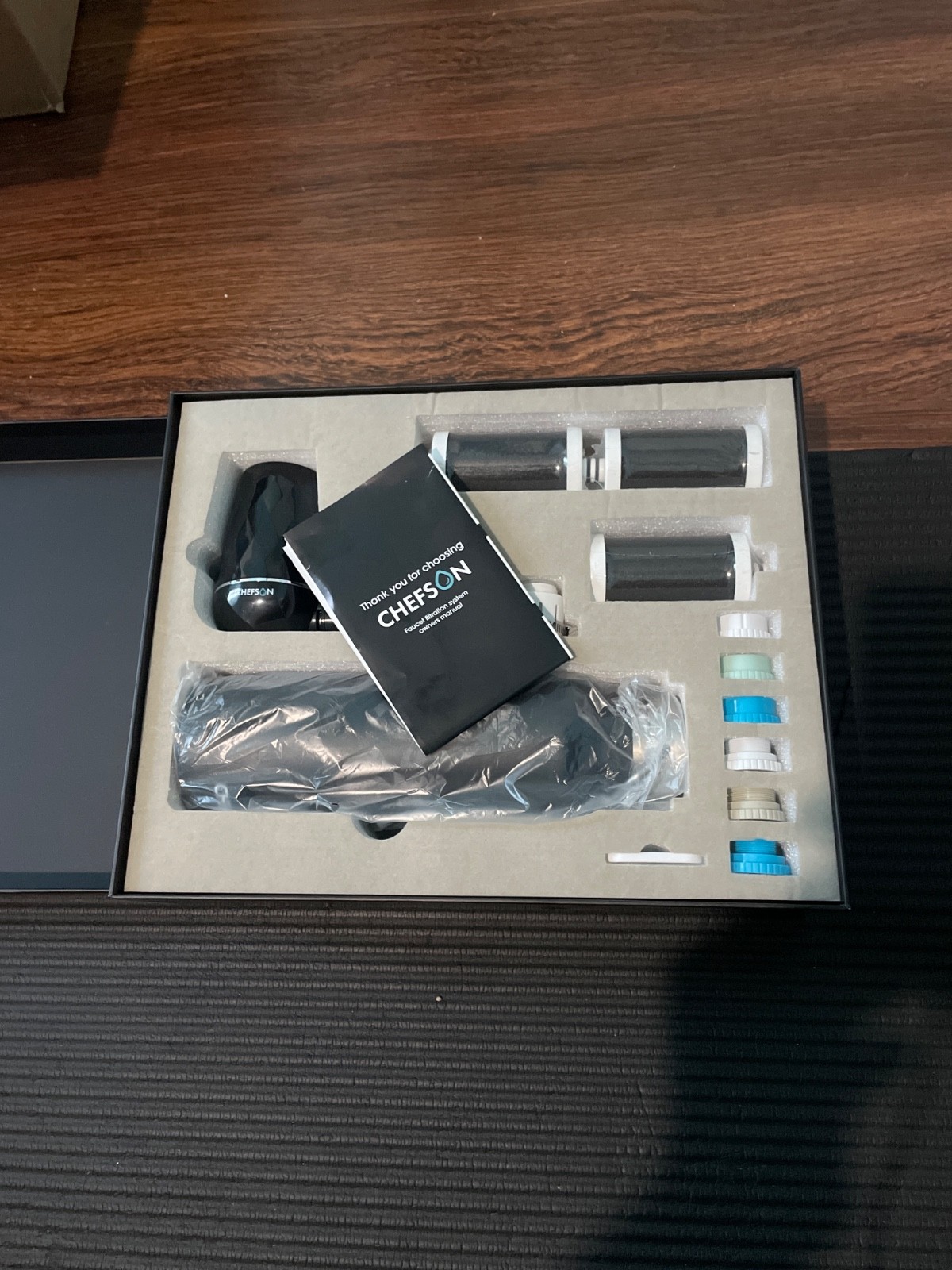 chefson faucet filtration system brand new