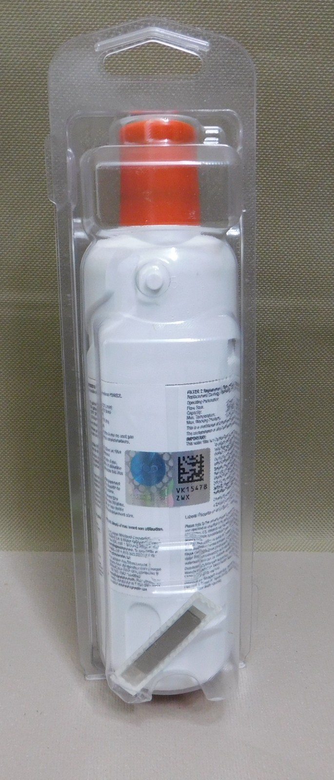 EveryDrop #2 Ice & Water Refrigerator Filter. White New.