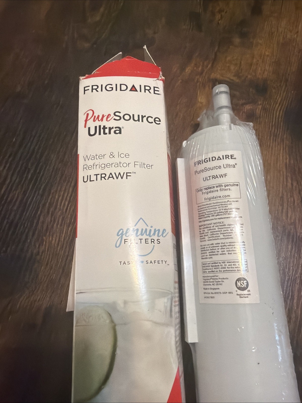 Frigidaire Water Filter ULTRAWF Pure Source Ultra Replacement Sealed NEW
