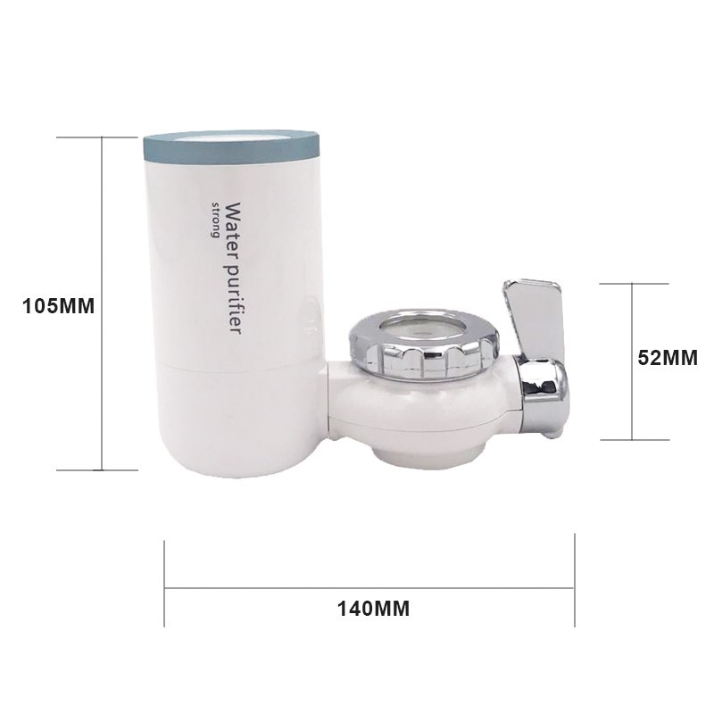 Tap Water Faucet Filter Purifier,Lead Chlorine Remover ABS Food Grade Material