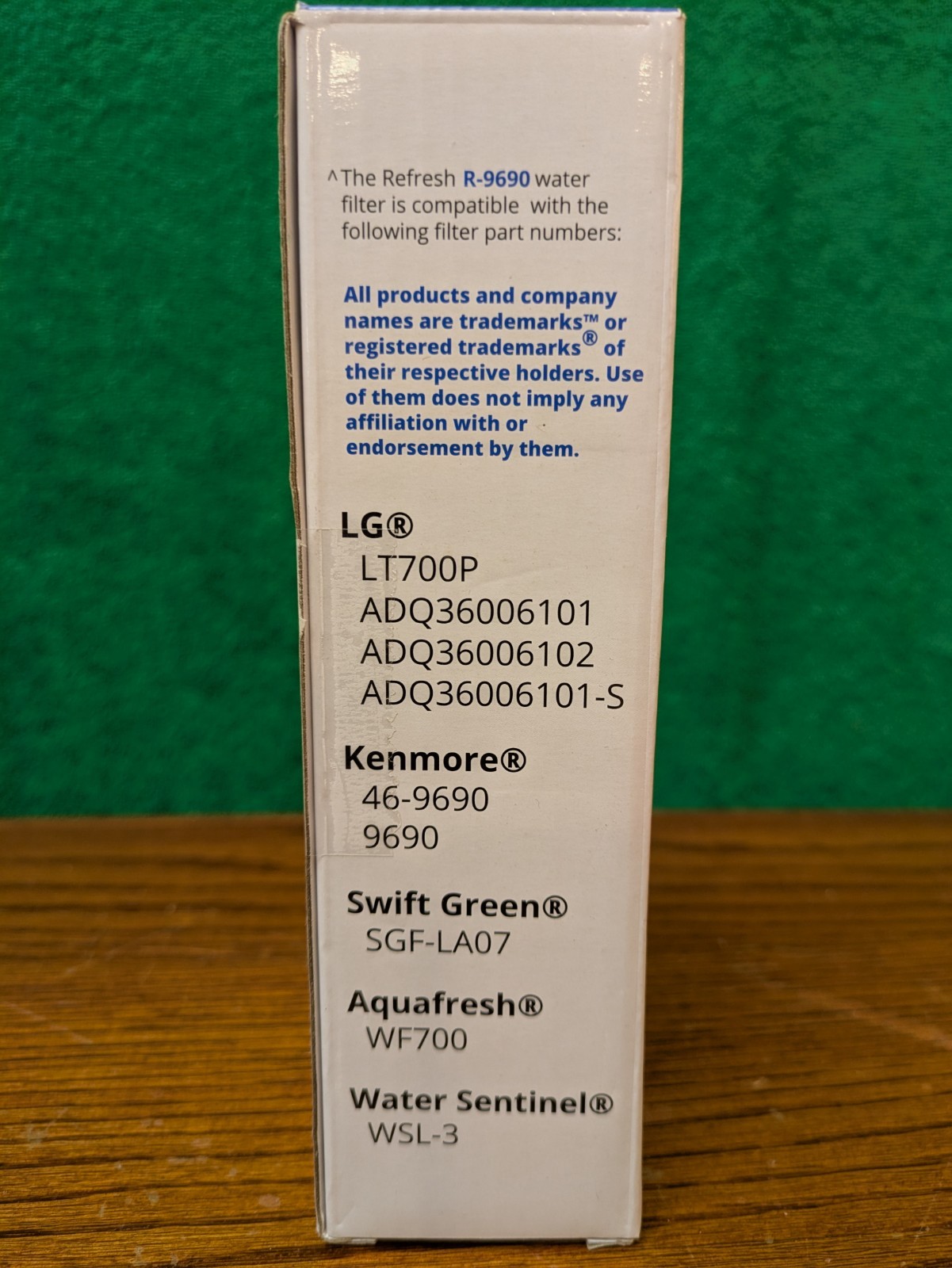 4 PK WATER FILTERS WHIRLPOOL 4396508 NLC240V KENMORE 46-9010 W10186668 4396163