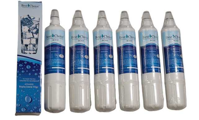 Best Choice BCF49 Refrigerator Water Filter For Sub-Zero 4204490 NEW! 6 PK