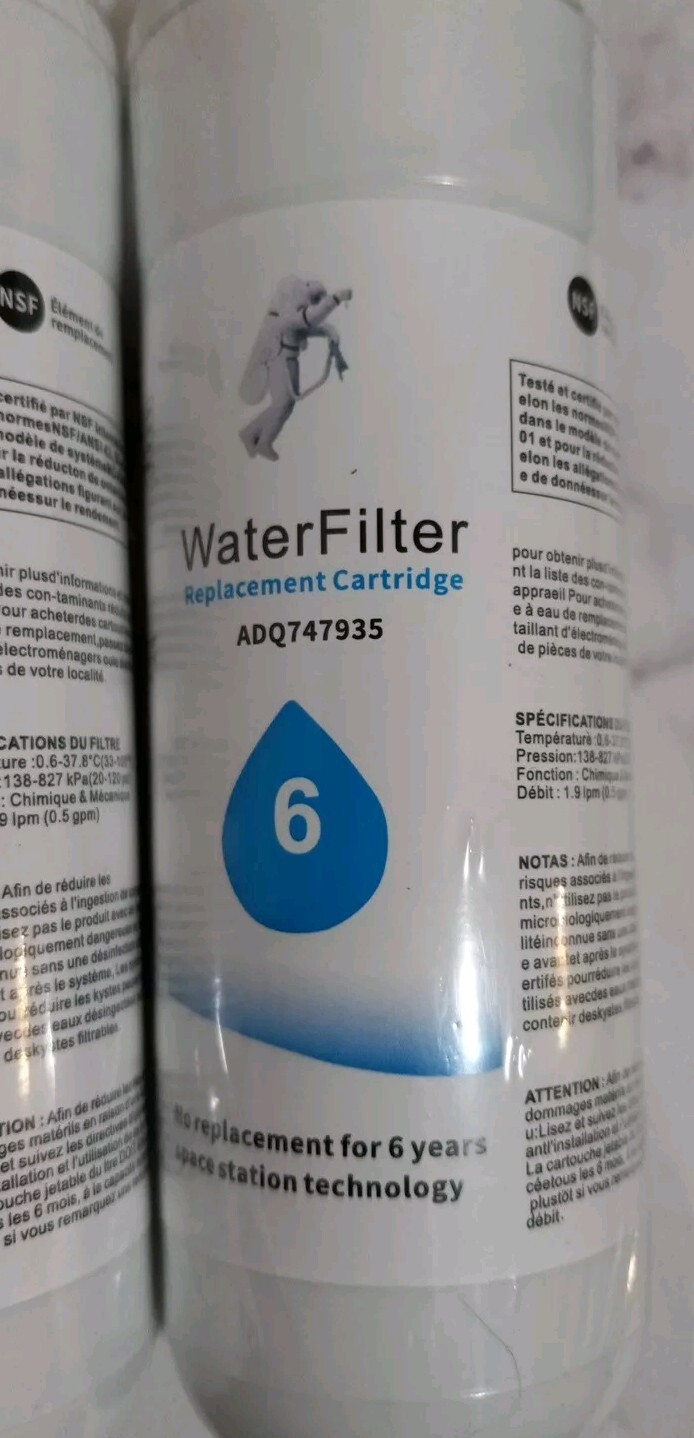 Unbranded Replacement Refrigerator Water Filters ADQ747935 Lot Of 4 Without…