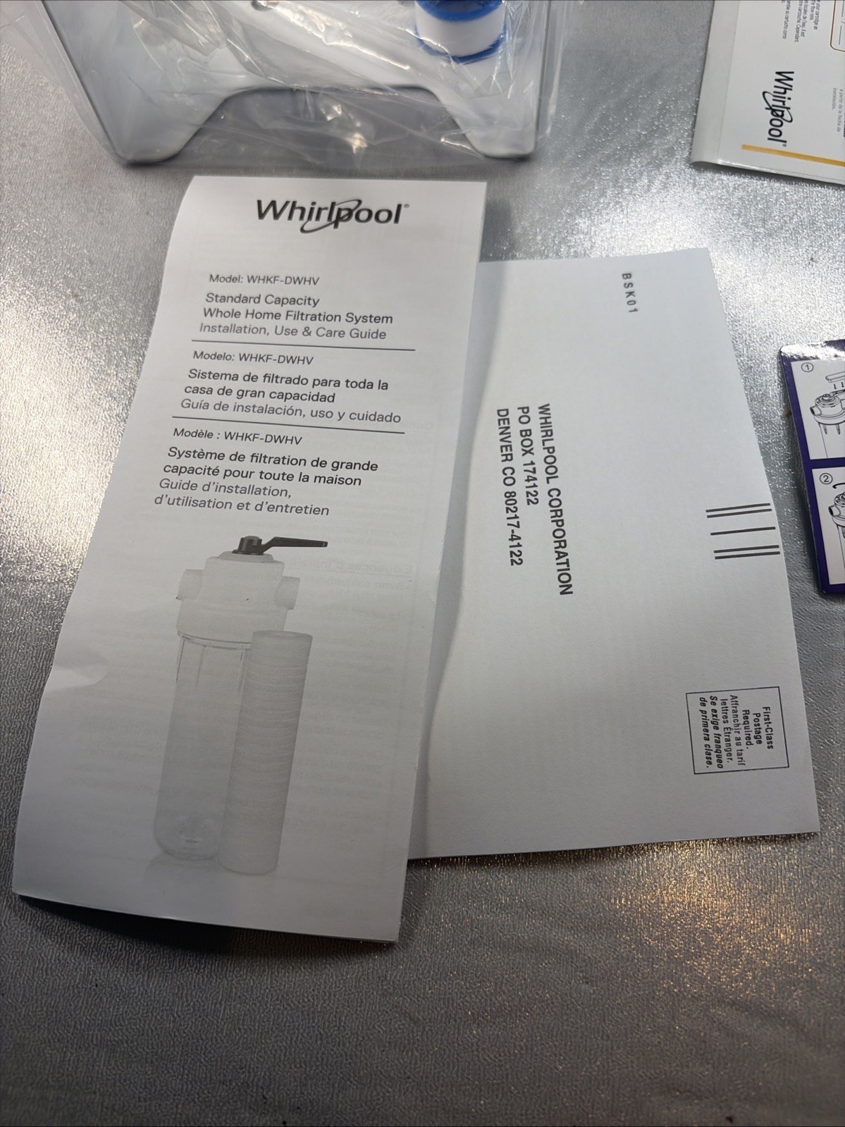 Whirlpool 10 x 2.5 Inch Whole House Water Filtration System WHKF-DWHV, 3/4″ READ
