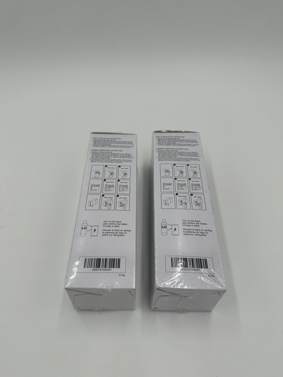 LG Genuine LT1000P/PC/PCS Refrigerator Water Filter Lot of 2 New/sealed