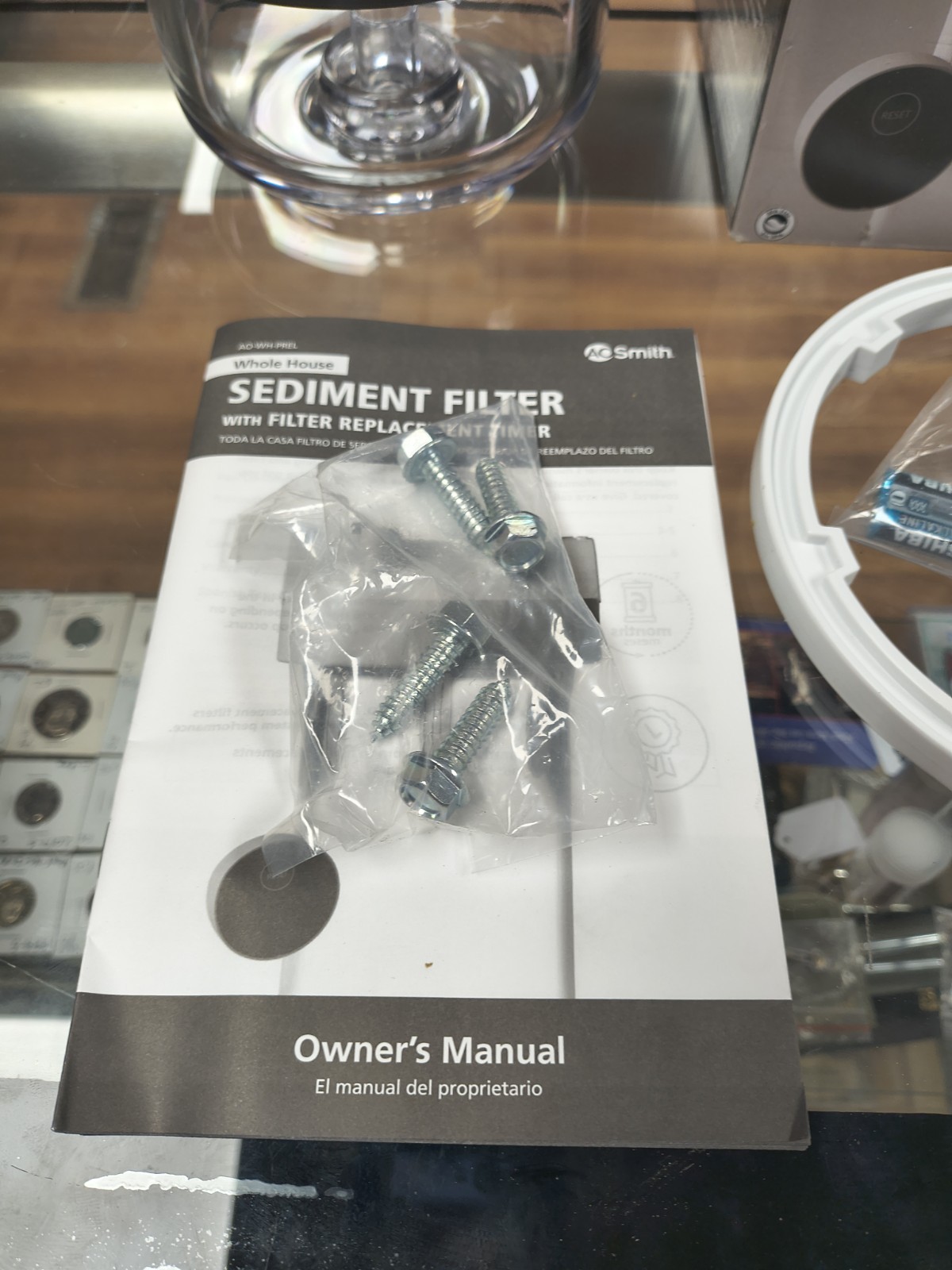 NEW AO Smith Whole House Sediment Water Filter – AO-WH-PREL Item:1074310 Timer
