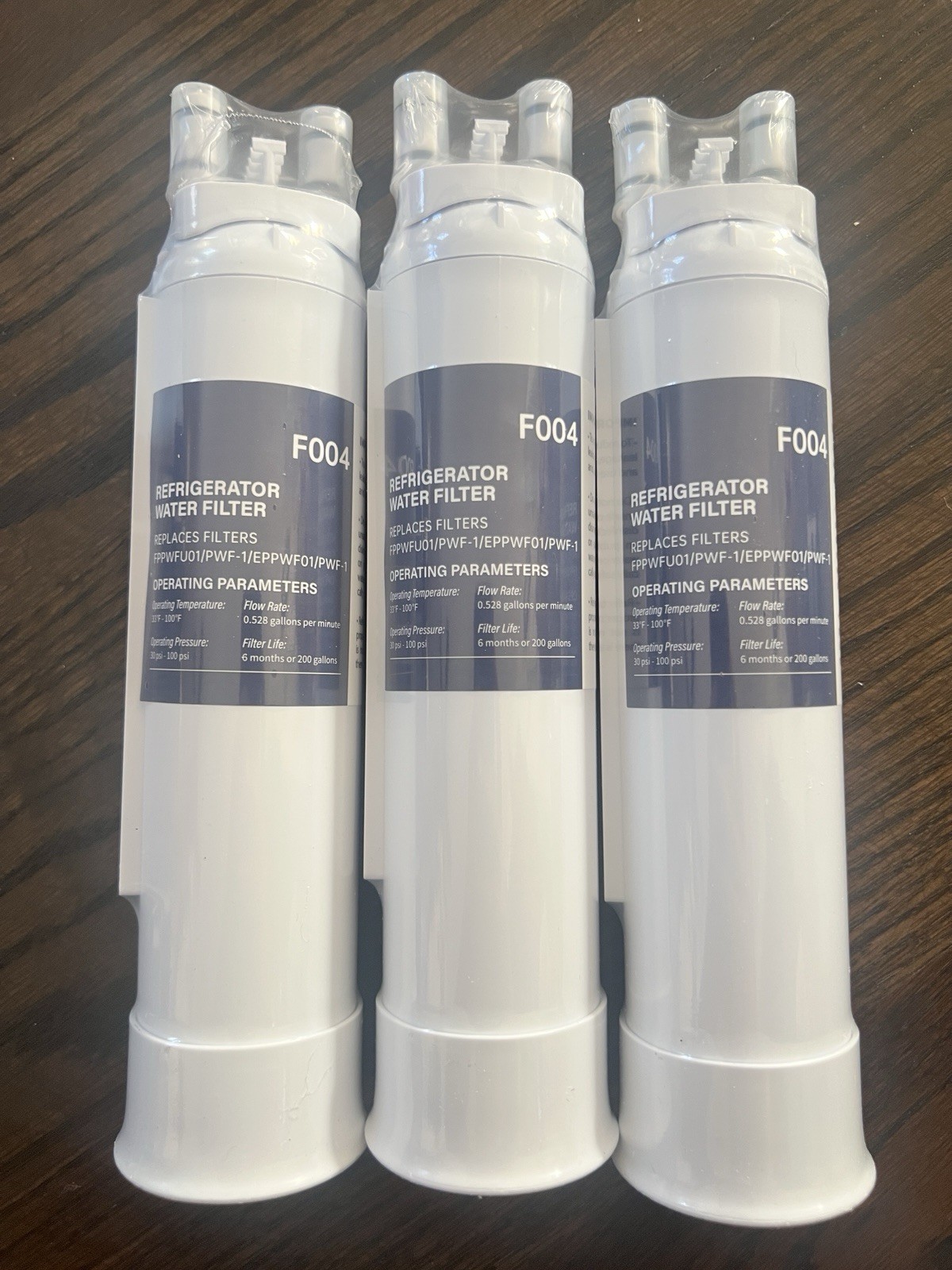 New Sealed 3 Pack Refrigerator Water Filter For FPPWFU01 PWF-1 EPPWF01 Free Ship