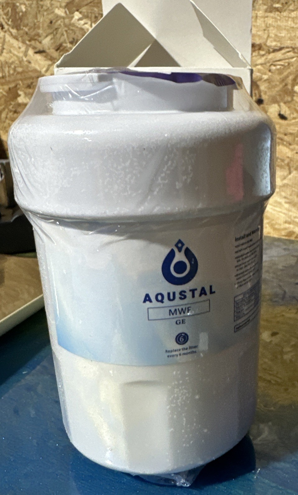 1 pcs New Aqustal for GE MWF MWFP GWF 46-9991 Smartwater Fridge Water Filter