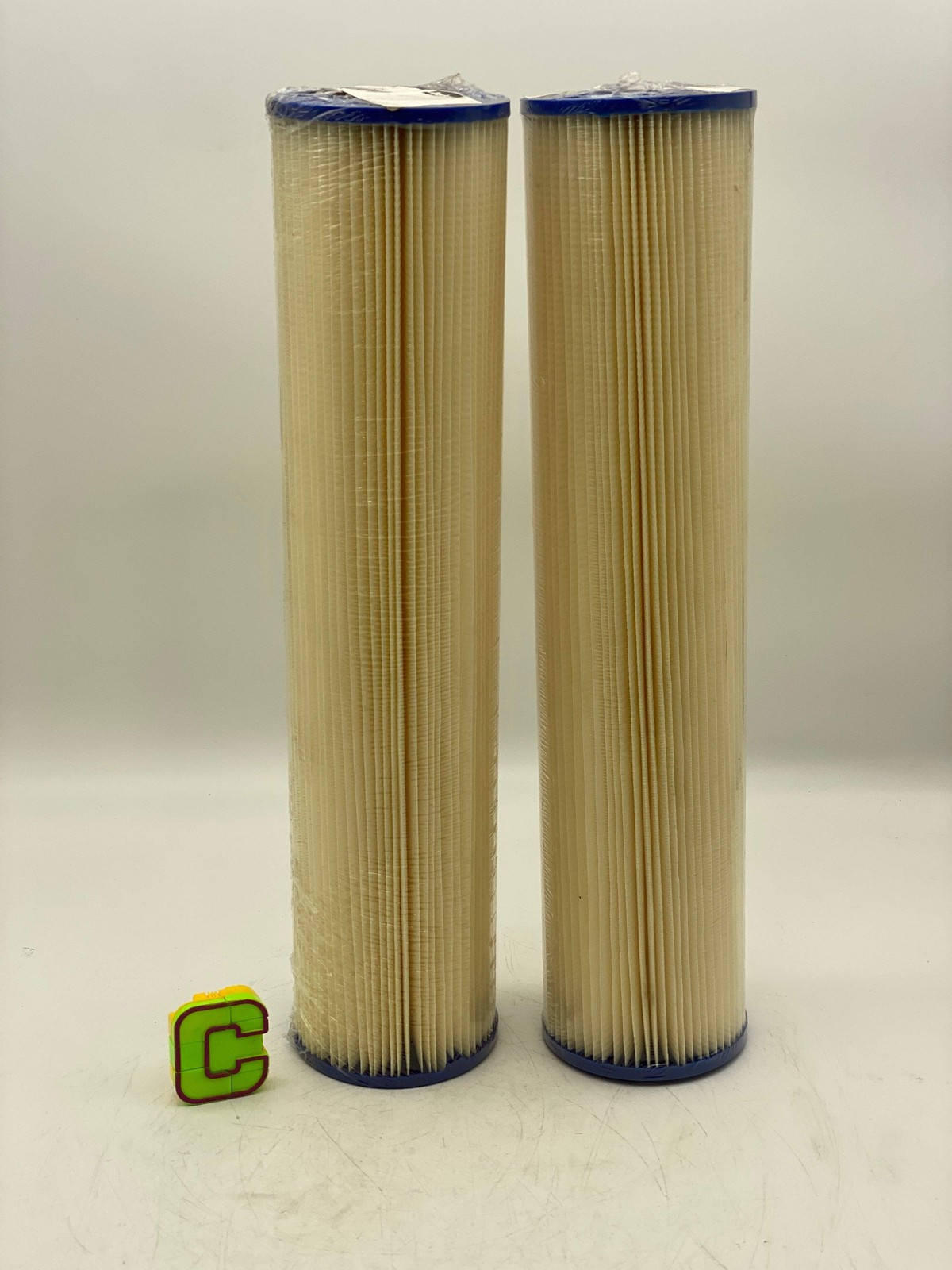 Parker 33-0057 Pleated Water Filter, 20in. x 4.5in. *Lot of (2)* (New)