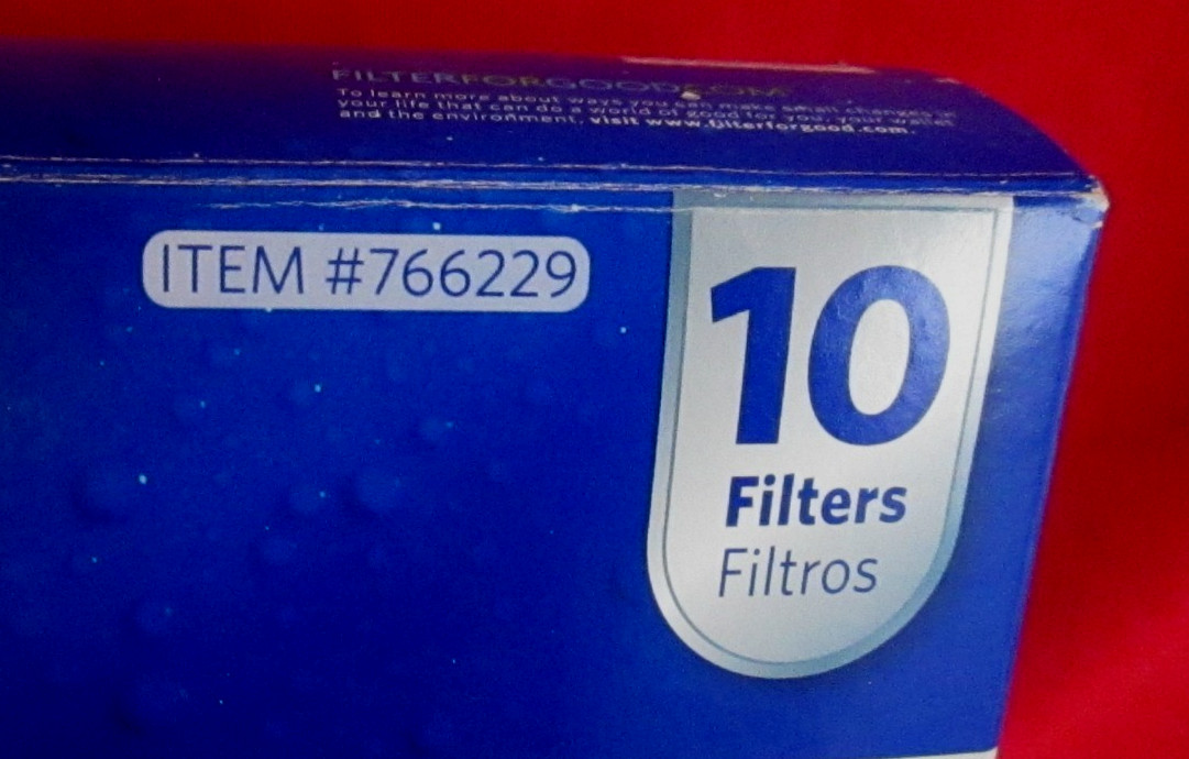 New in Open Box 9 Brita Pitcher Water Filters – Item 766229