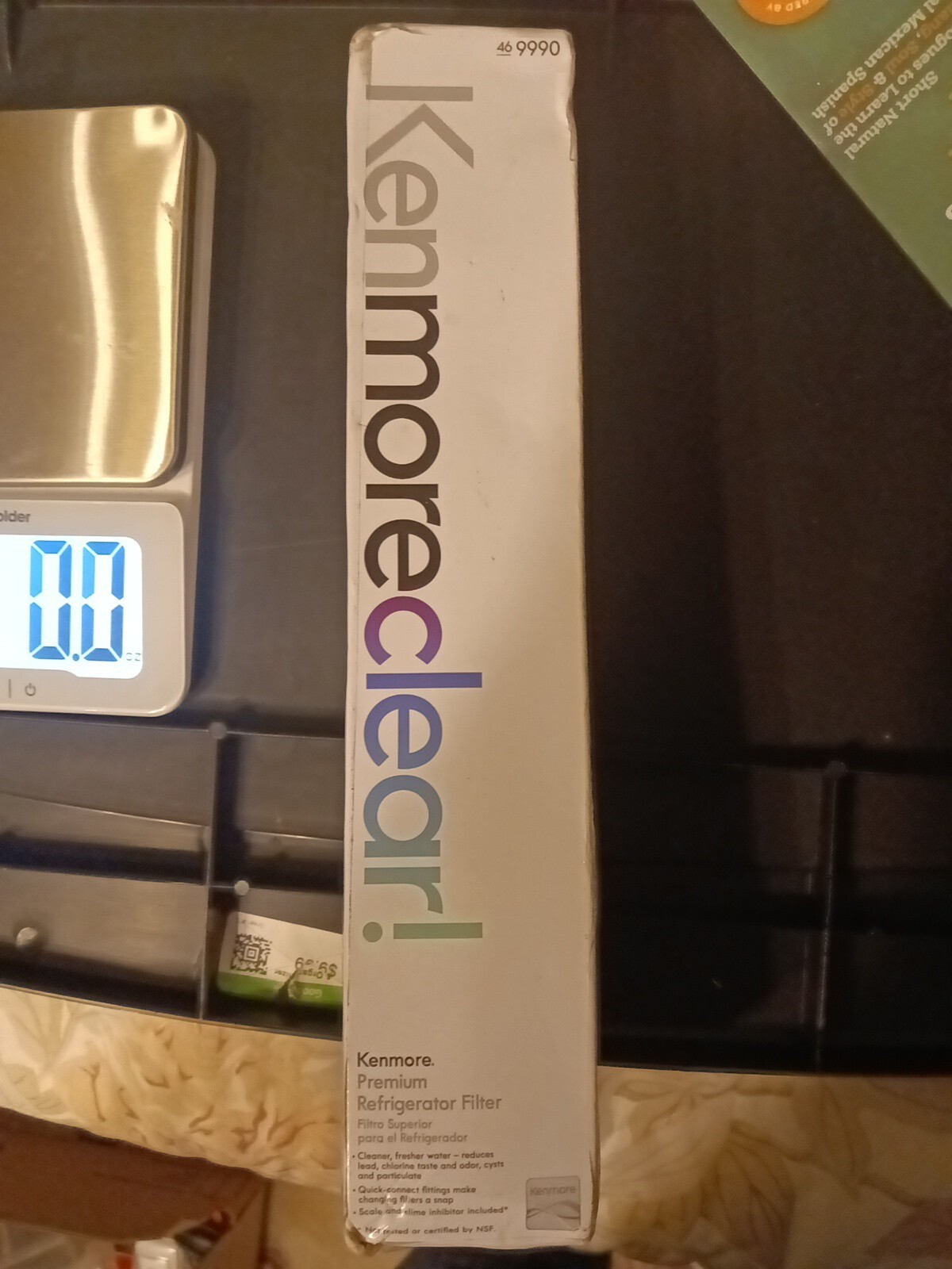 NEW NOS Kenmore Clear, Premium Refrigerator Filter 46-9990 469990