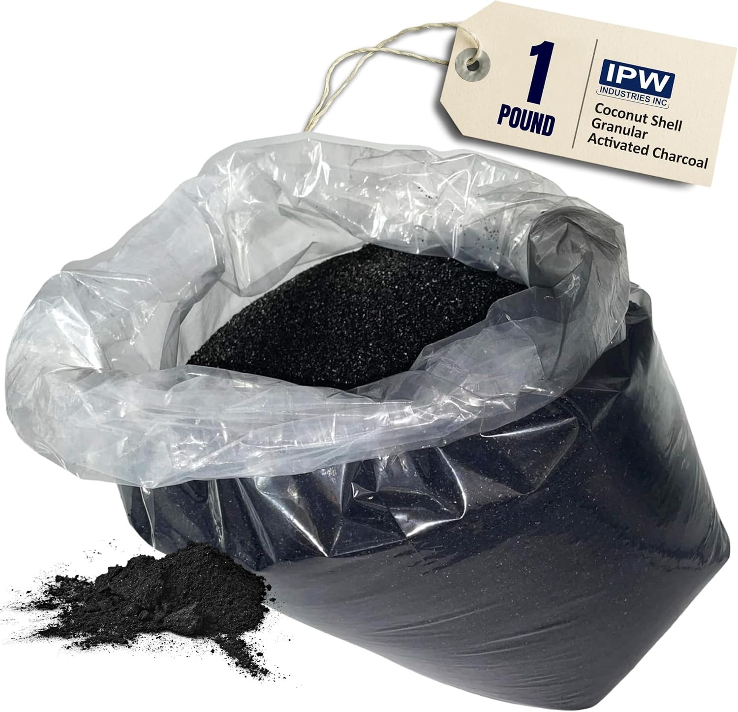 High-Performance Coconut Shell Activated Carbon – 1 lb for Clean Water