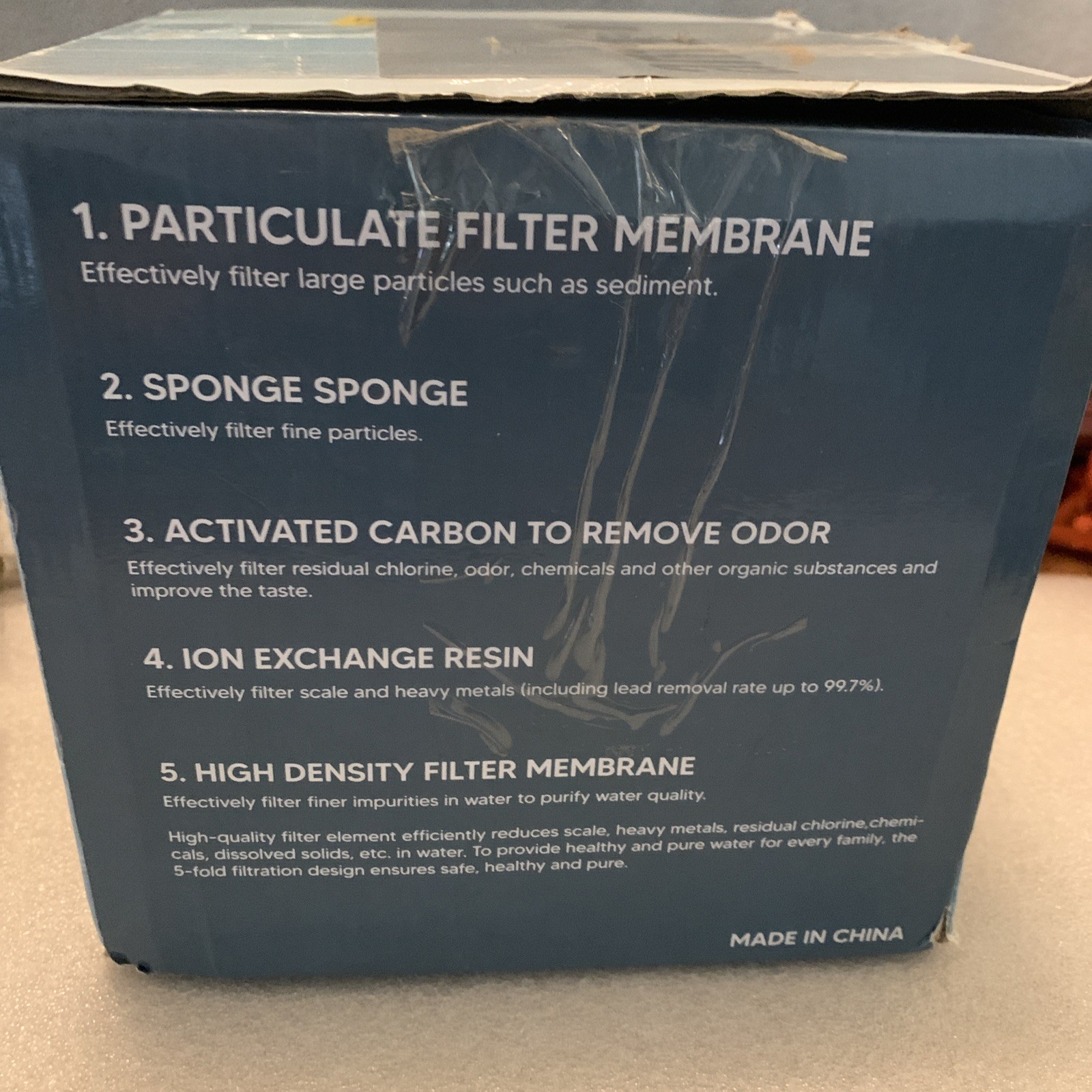 Water Filter Replacement 4 Pack Fit for Zero Pitcher and Dispenser ZR-001 ZR-017