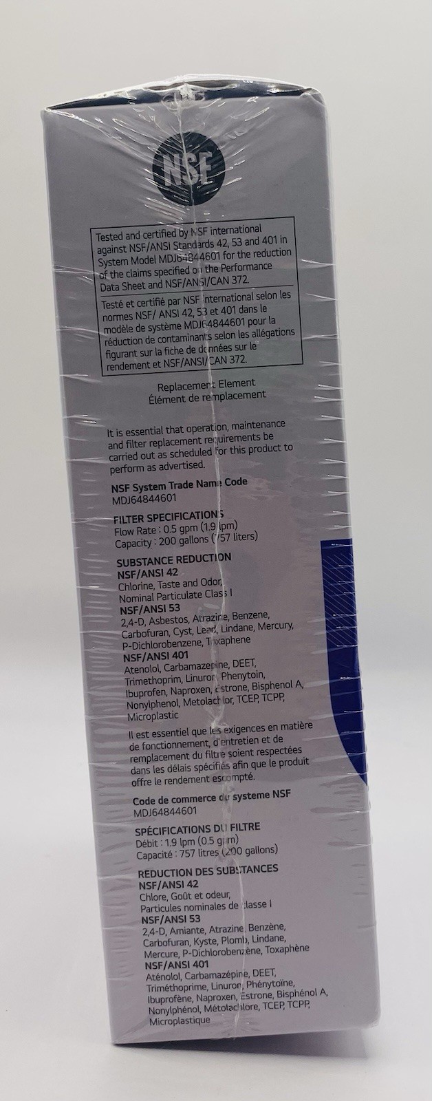 Genuine LG LT1000P2 Refrigerator Water Filter 2-Pack OEM Authentic Sealed – NEW