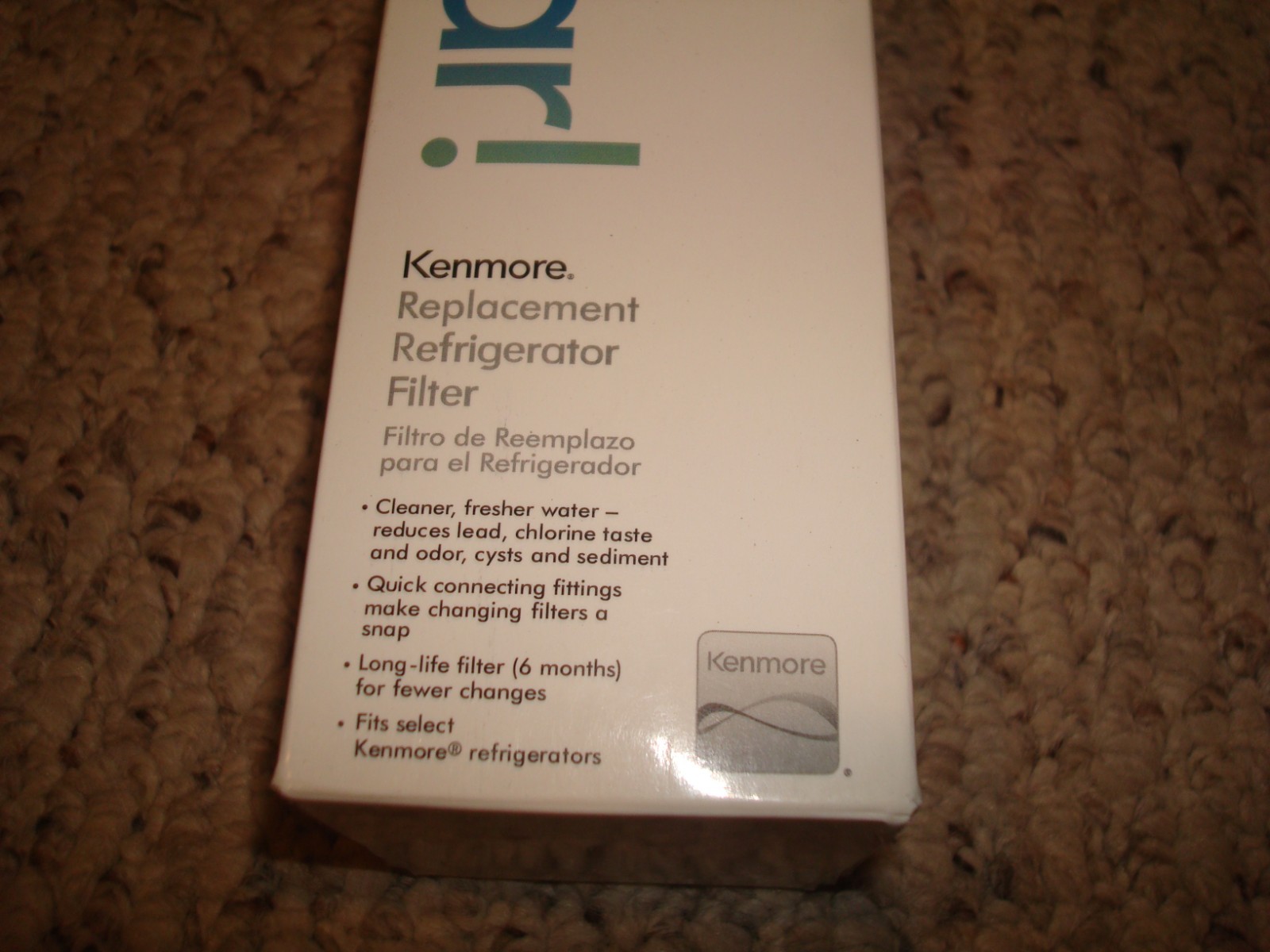 KENMORE CLEAR 46-9999 Replacement Refrigerator Ice & Water H2O Filter Sealed NEW