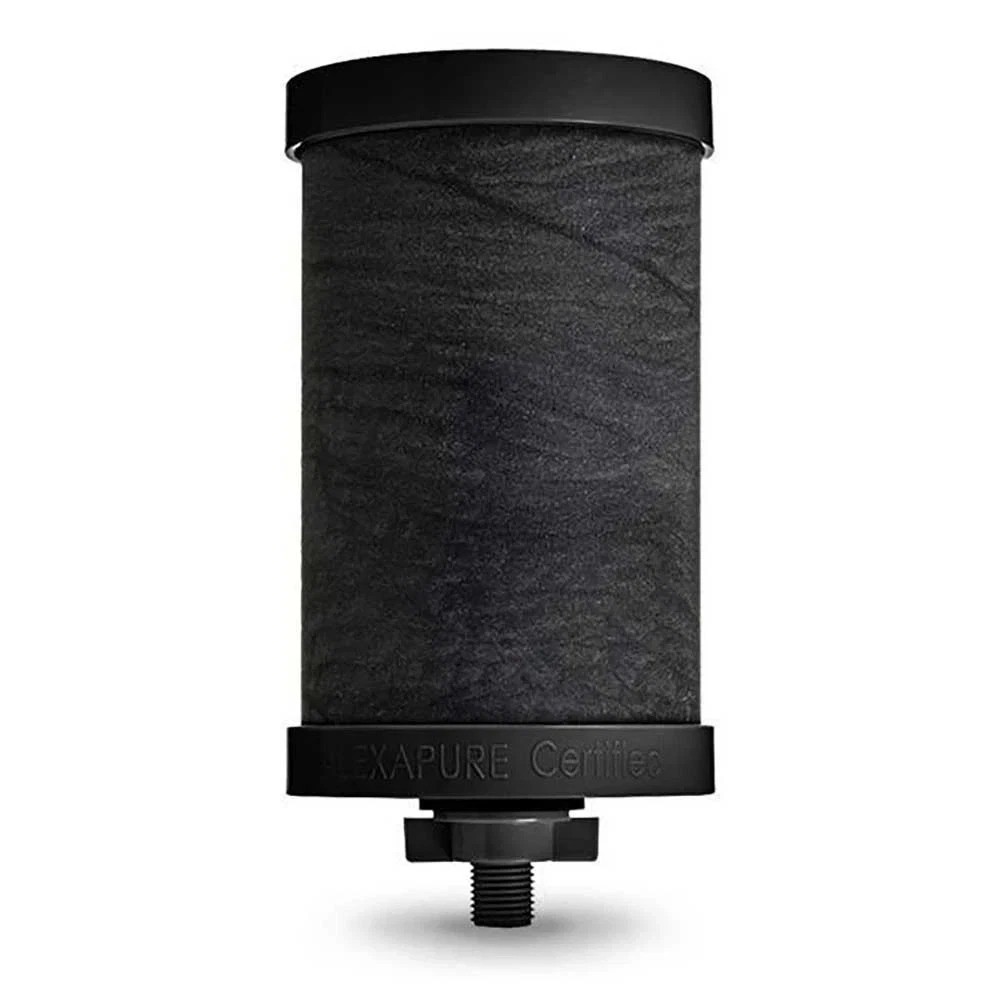 Alexapure PRO 2387 Replacement Water Filter 1 Filter Pack Black