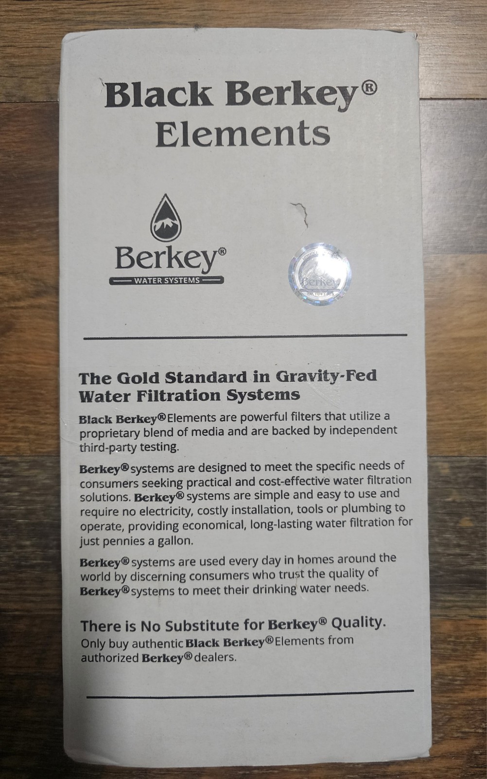 Black Berkey® Filters BB9-2 Authentic Cartridge