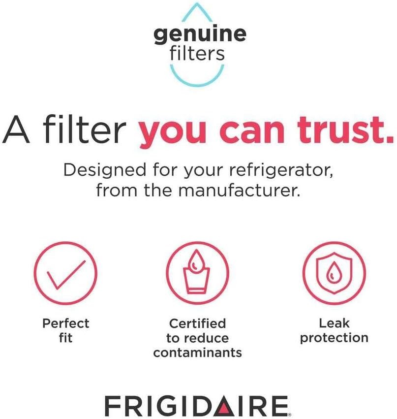 FRIGIDAIRE ULTRAWF Pure Source Ultra Water Filter, Original, White, 1 Count