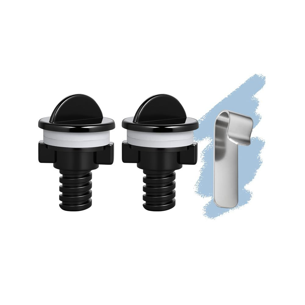 Hole Blockers & Anti-Airlock Clip for All Gravity-Fed Water Filtration…