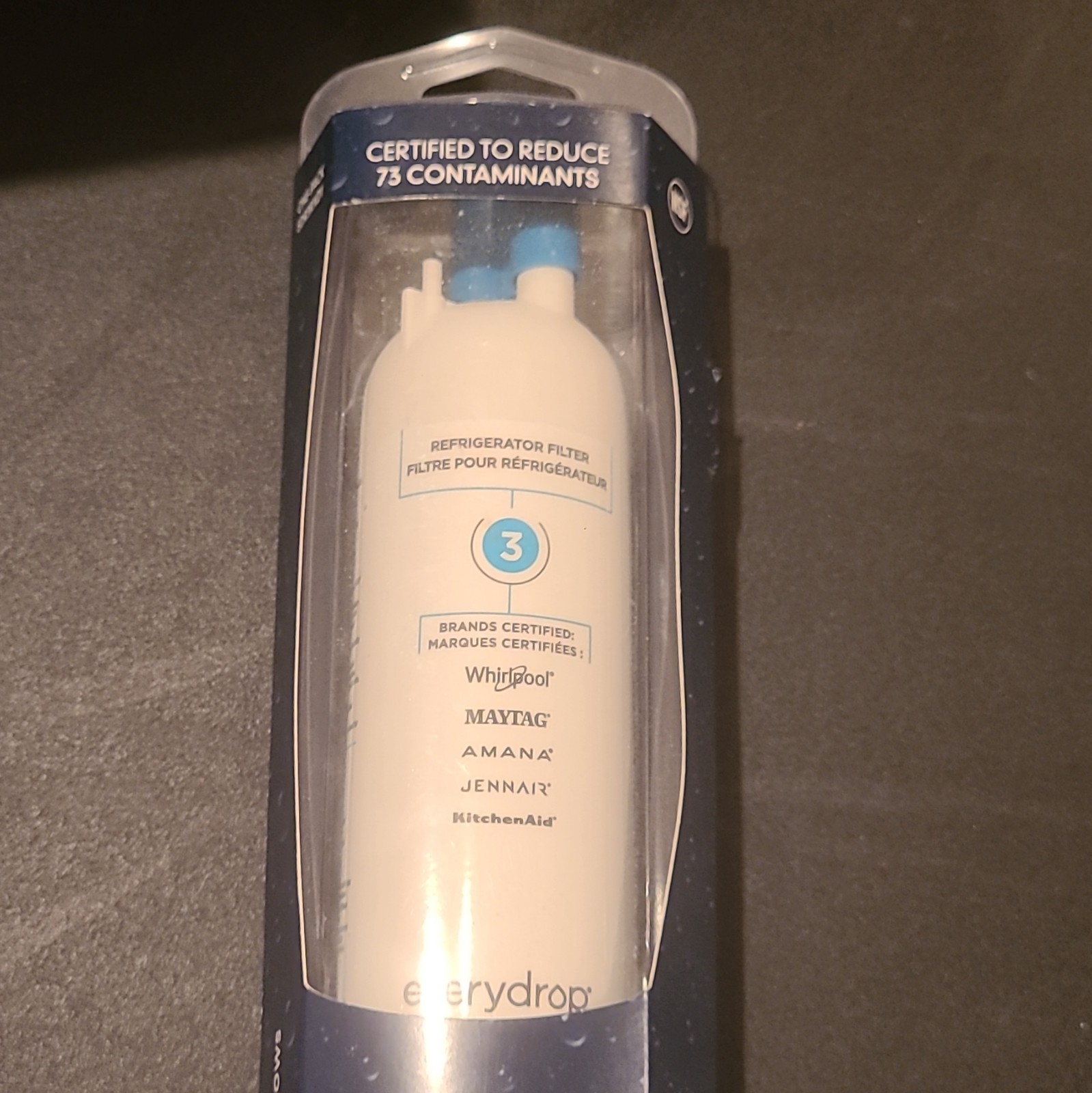 Everydrop Refrigerator Ice & Water Filter #3 Filtration BRAND NEW SEALED