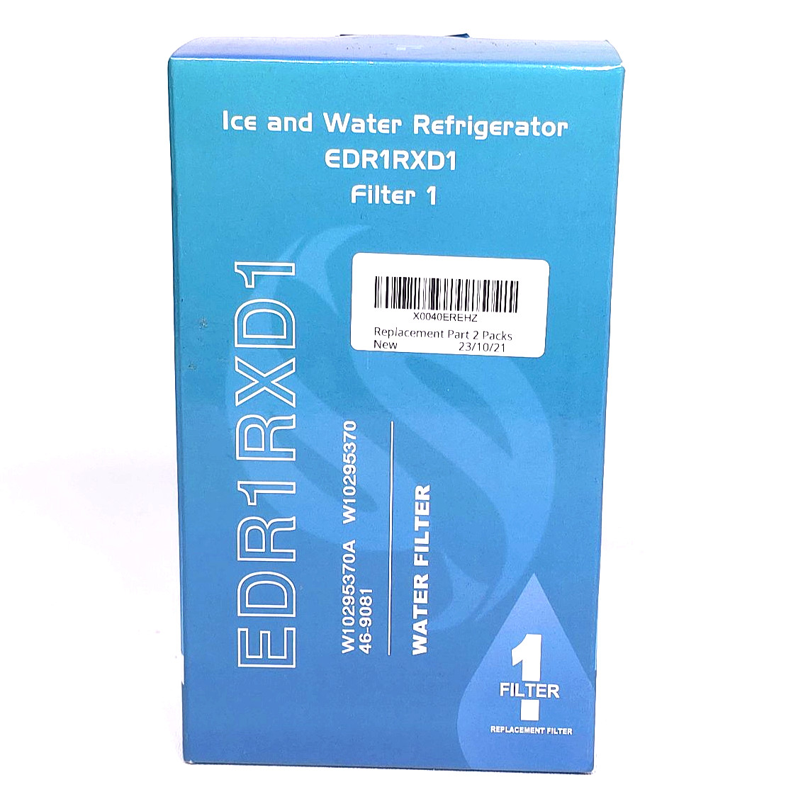 2 Pack Replacement For W10295370A W10295370 46-9081 EDR1RXD1 Filter Ice water