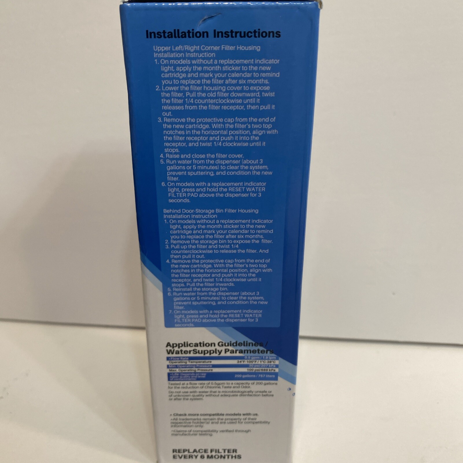 Ice Pure RWF4700AC Refrigerator Water Filter Replacement